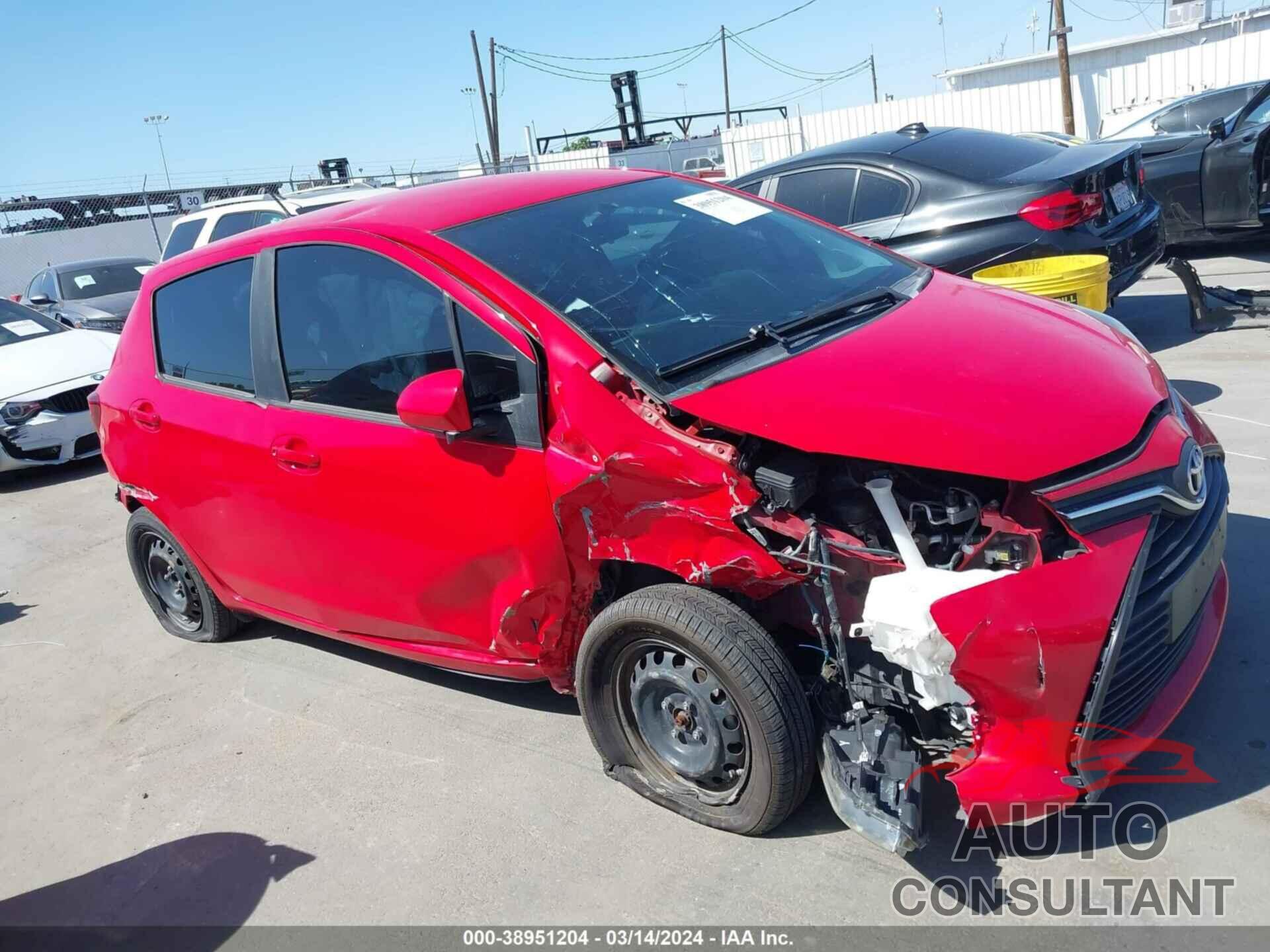 TOYOTA YARIS 2016 - VNKKTUD37GA067105