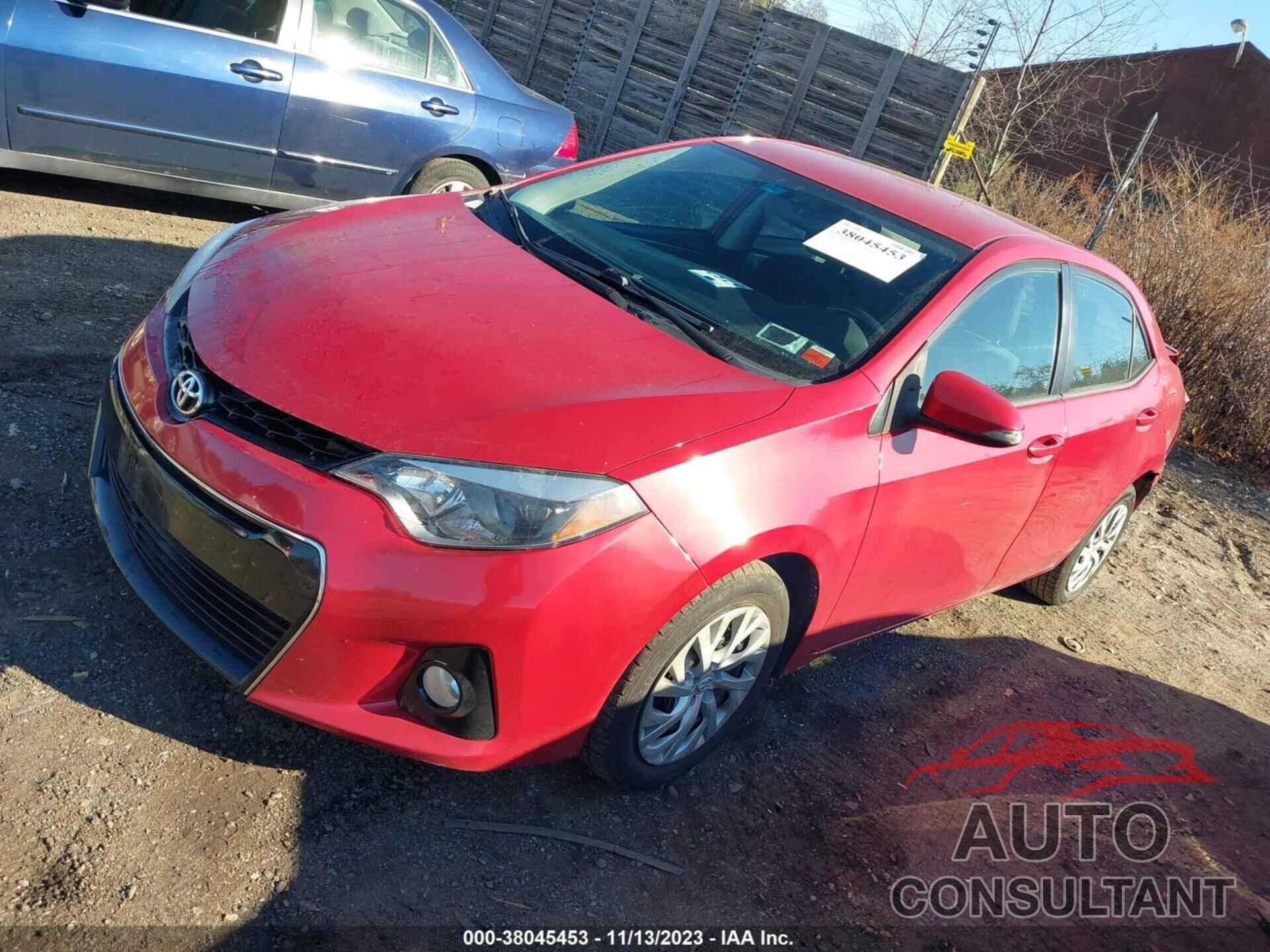 TOYOTA COROLLA 2016 - 2T1BURHE7GC701801