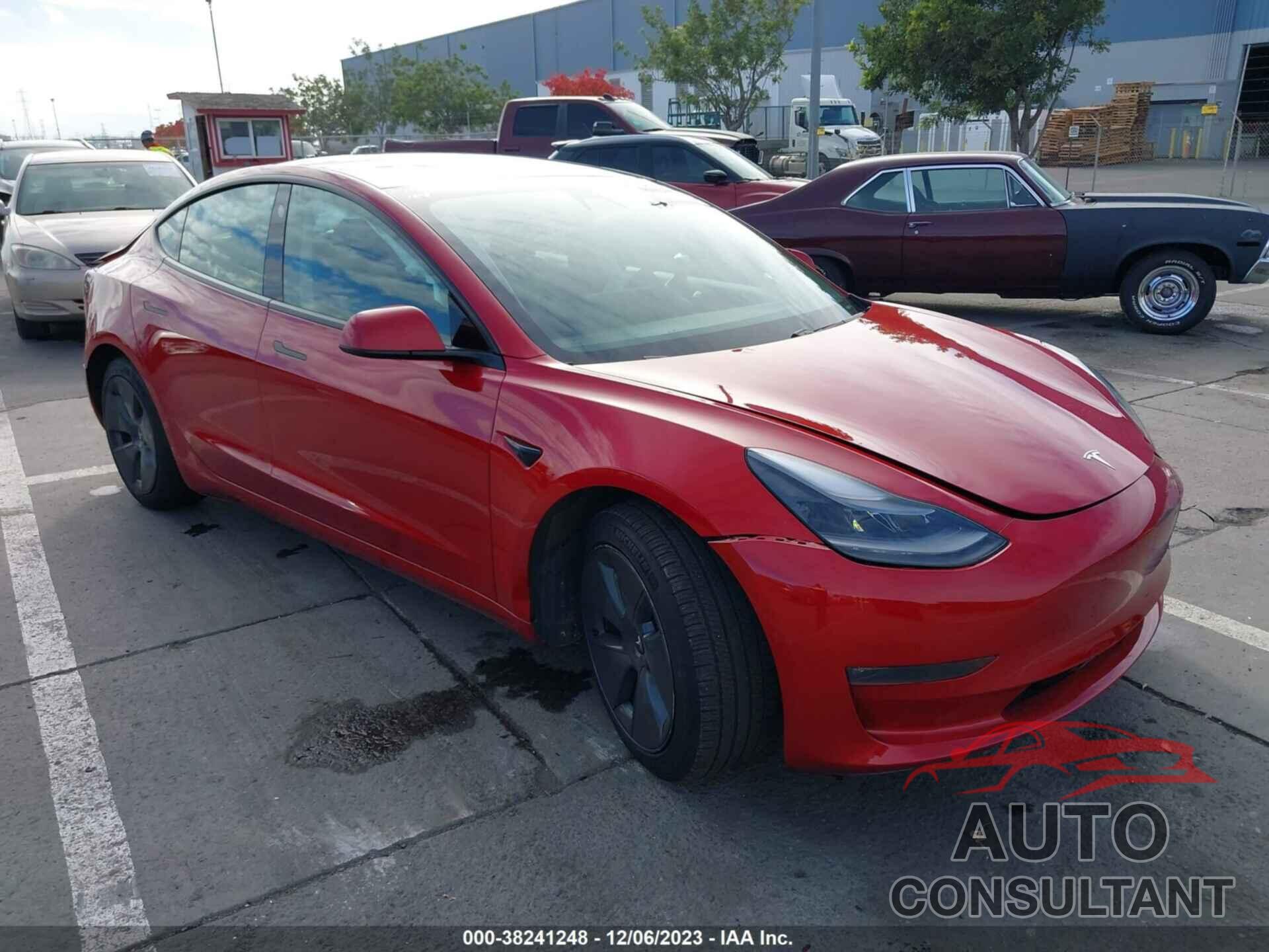 TESLA MODEL 3 2021 - 5YJ3E1EB6MF055221