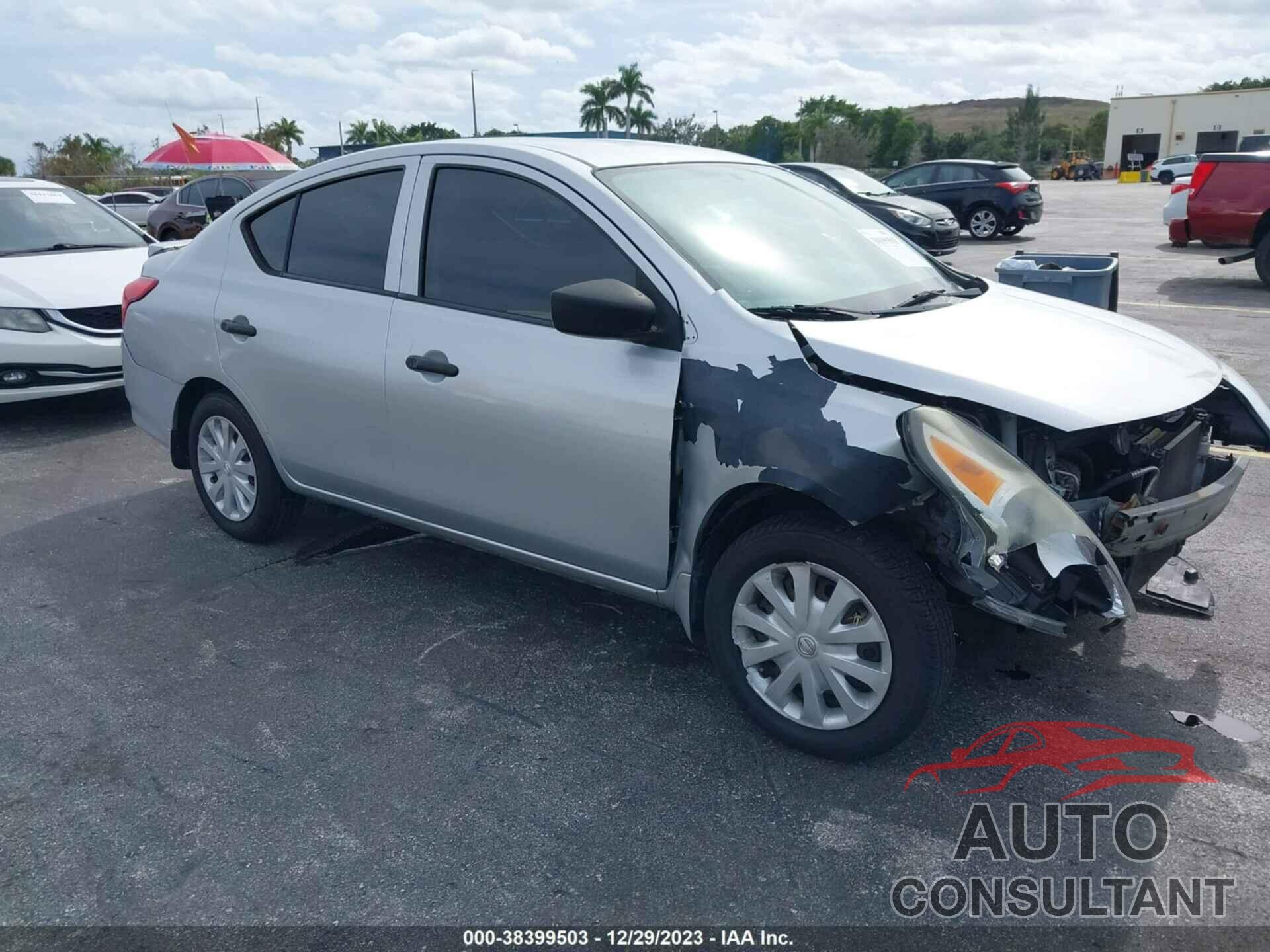 NISSAN VERSA 2016 - 3N1CN7AP8GL911017