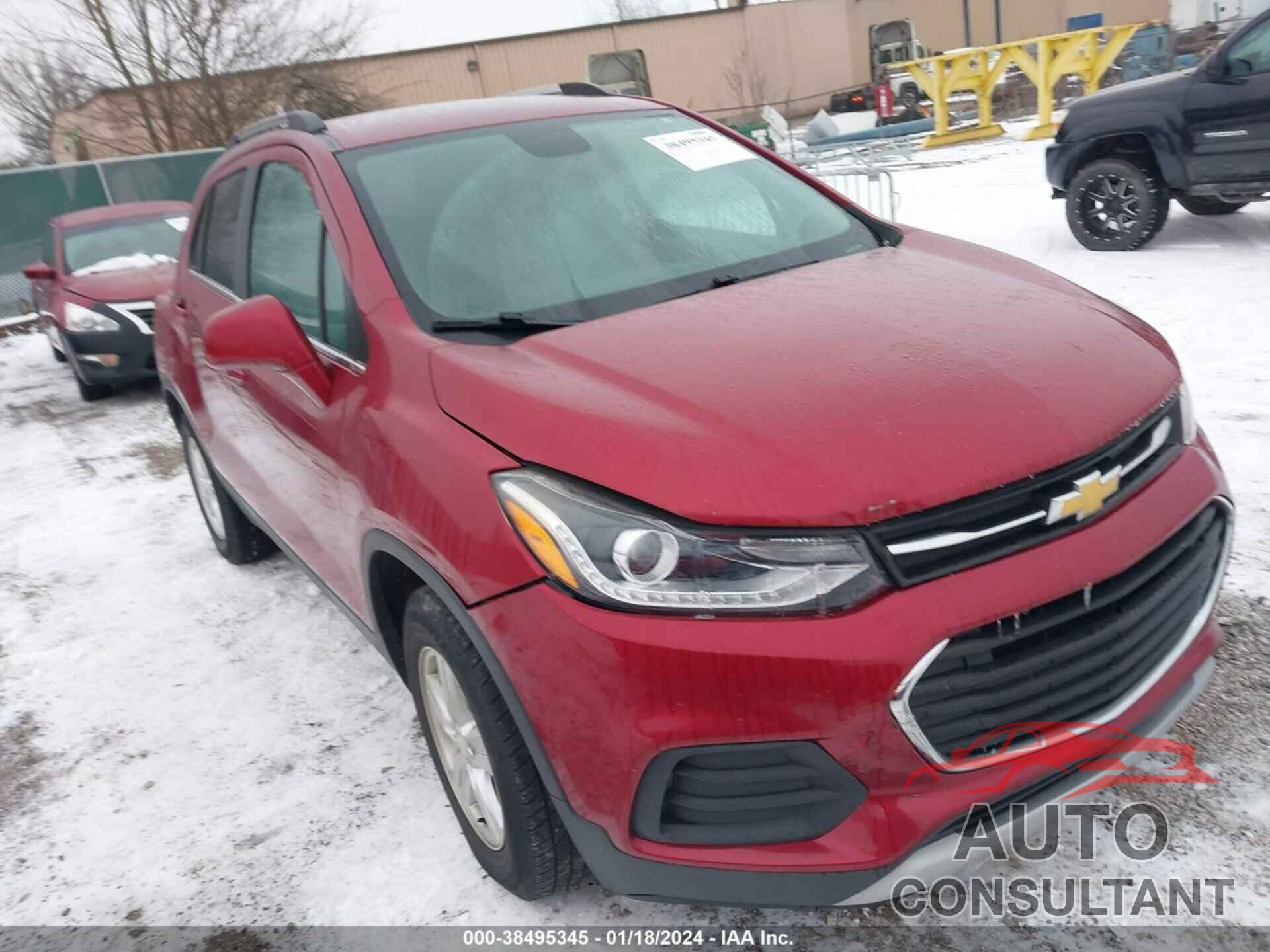 CHEVROLET TRAX 2018 - 3GNCJLSB9JL385631