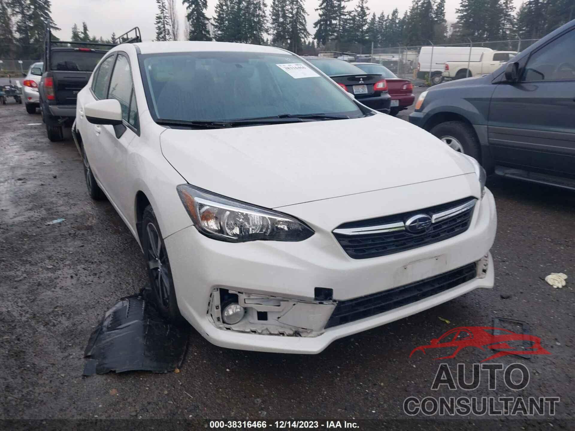 SUBARU IMPREZA 2022 - 4S3GKAV6XN3600459