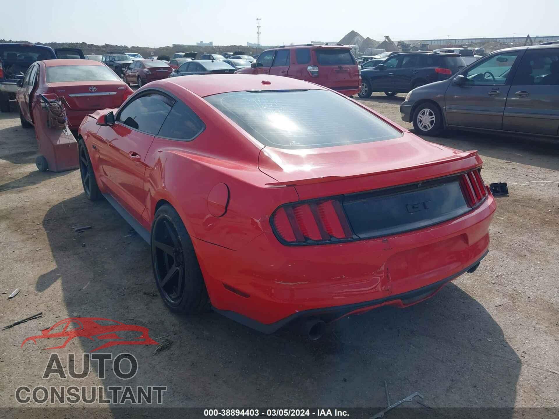 FORD MUSTANG 2017 - 1FA6P8CF8H5333278