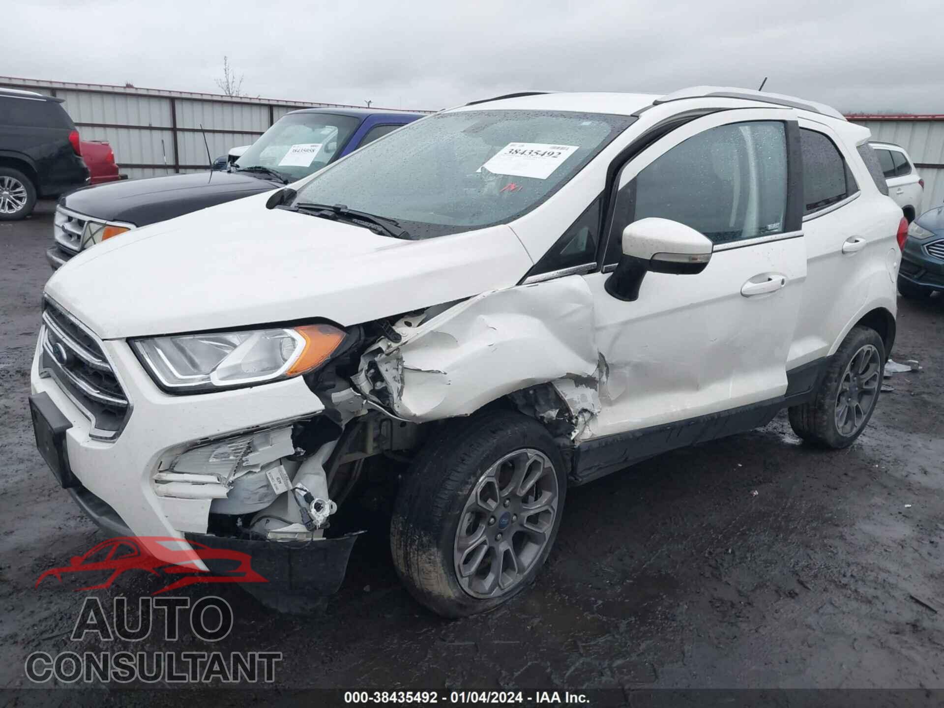 FORD ECOSPORT 2020 - MAJ6S3KL8LC330801