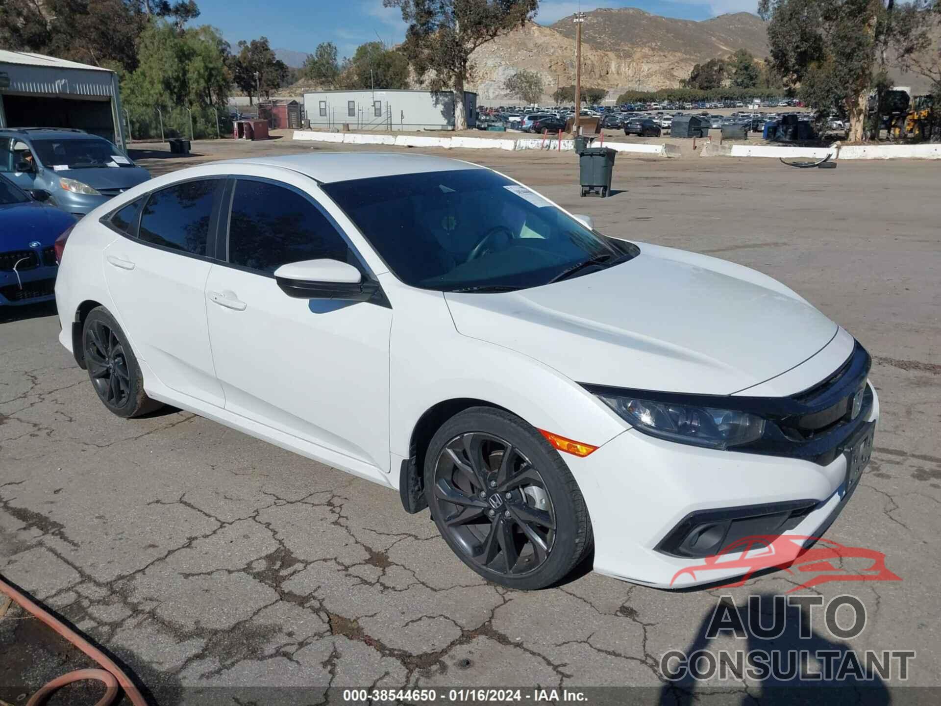 HONDA CIVIC 2020 - 19XFC2F84LE204922