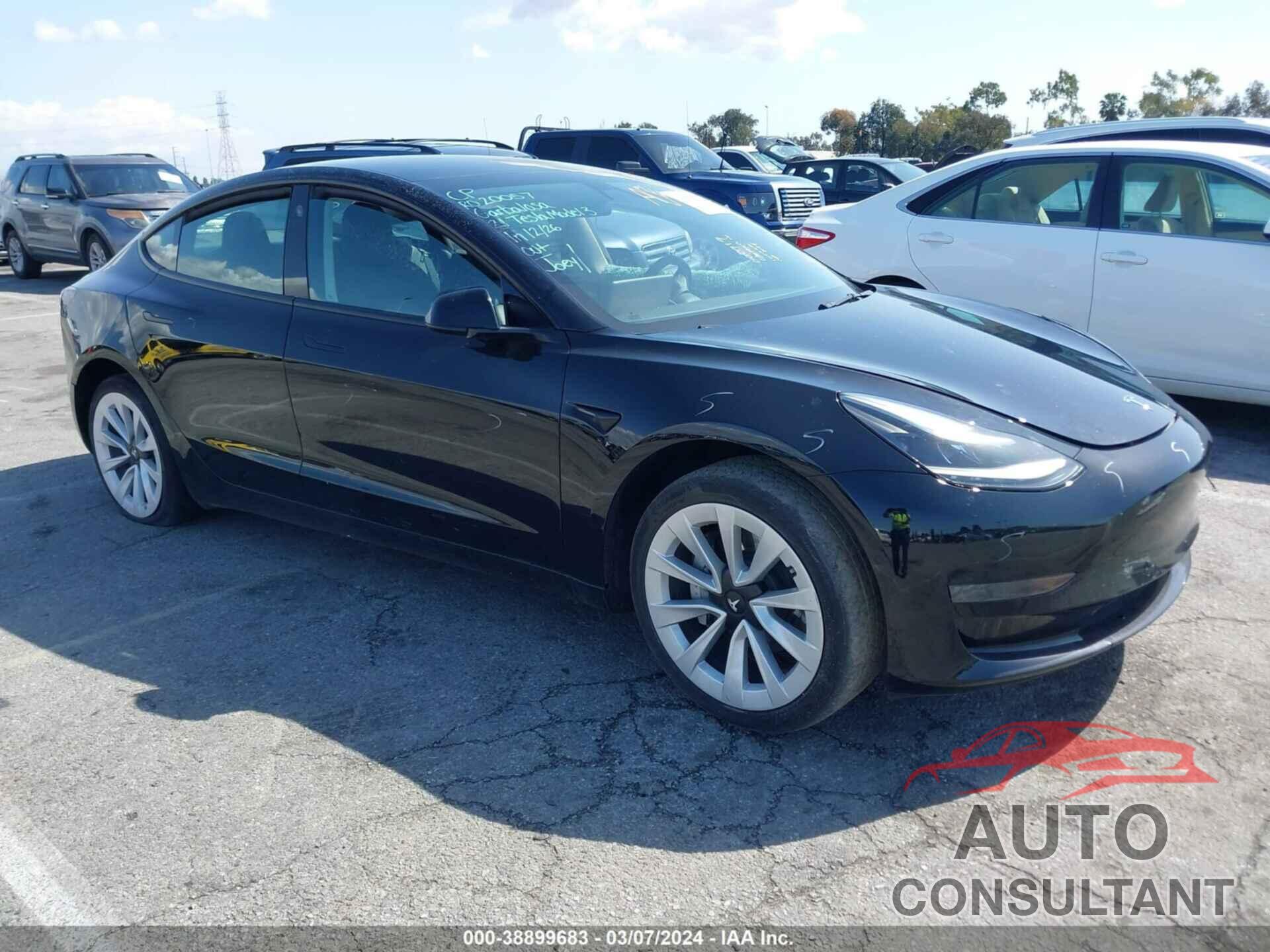 TESLA MODEL 3 2021 - 5YJ3E1EA4MF088919