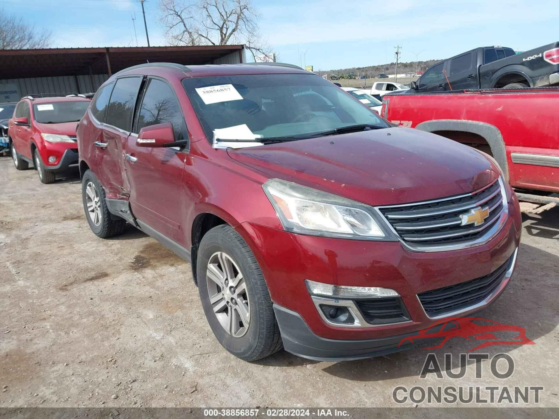 CHEVROLET TRAVERSE 2016 - 1GNKRGKD8GJ208887