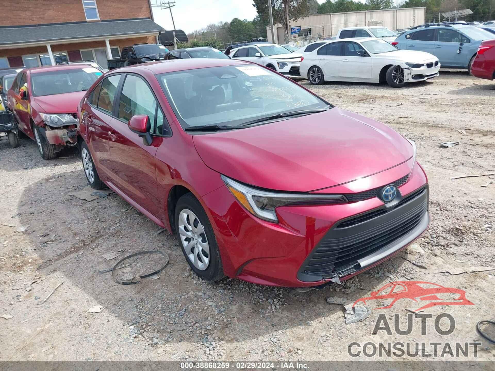 TOYOTA COROLLA 2023 - JTDBCMFE6PJ005234