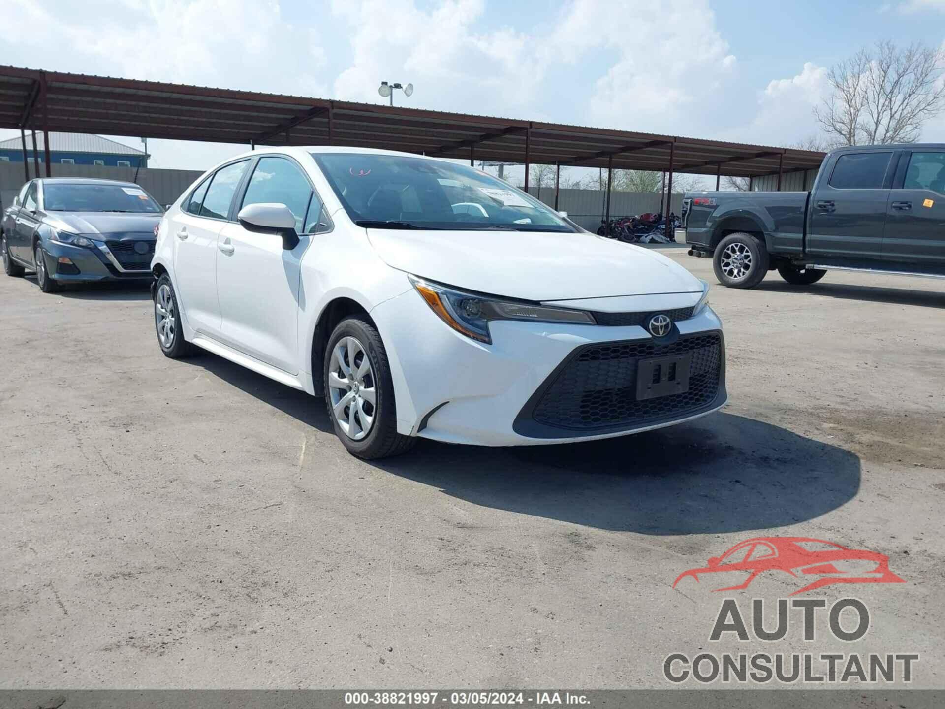 TOYOTA COROLLA 2020 - 5YFEPRAEXLP041309