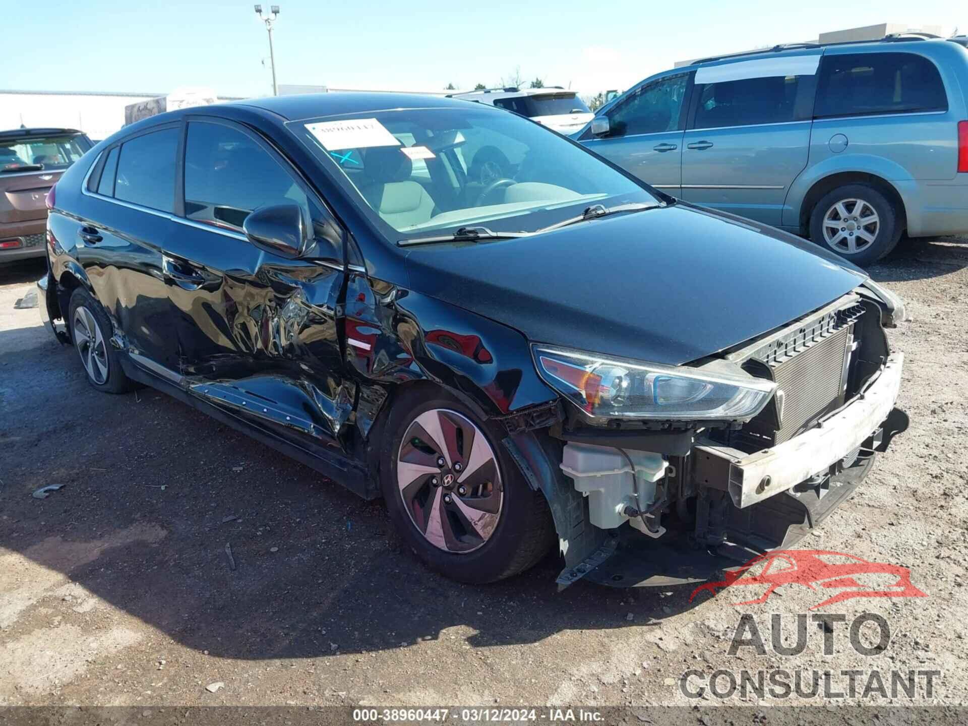 HYUNDAI IONIQ HYBRID 2017 - KMHC75LC1HU047291