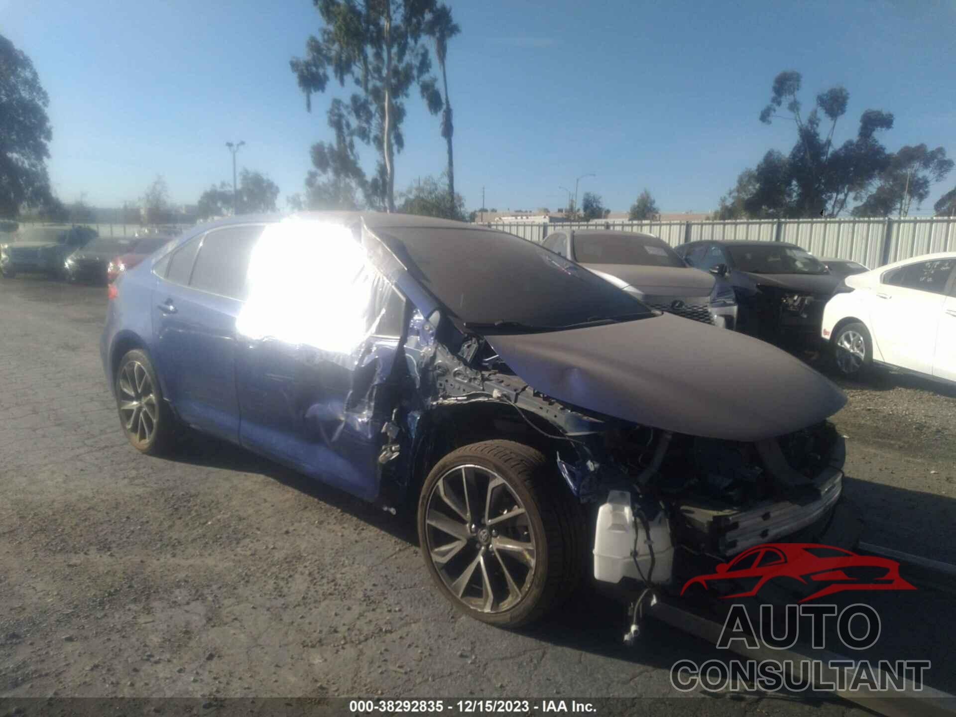 TOYOTA COROLLA 2020 - JTDS4RCE8LJ010587