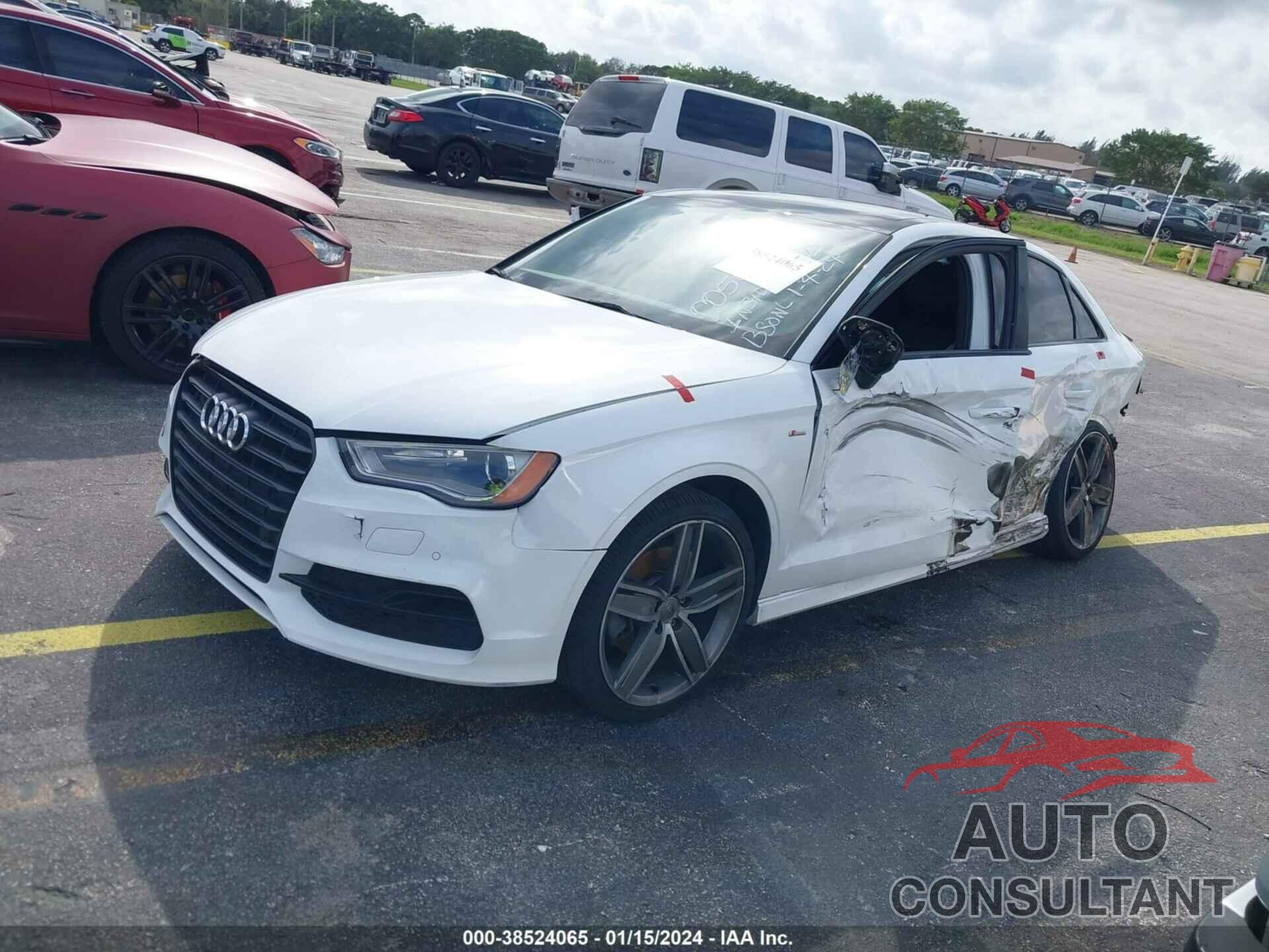 AUDI A3 2016 - WAUA7GFF2G1100056