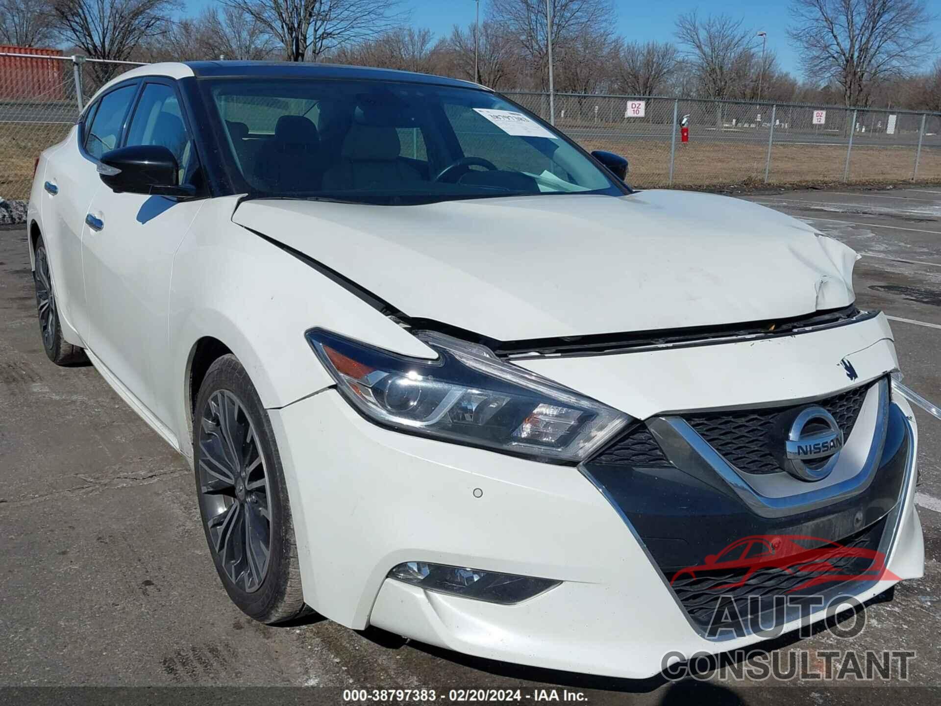 NISSAN MAXIMA 2017 - 1N4AA6AP2HC413831