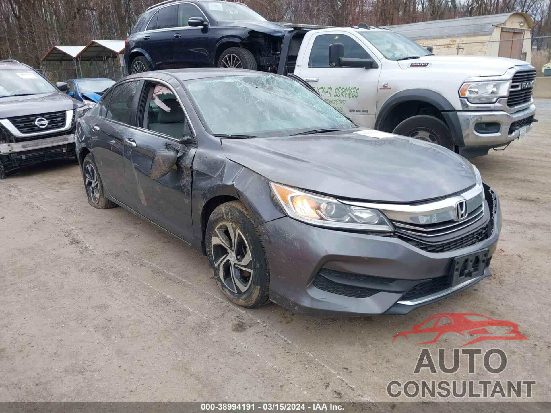 HONDA ACCORD 2017 - 1HGCR2F39HA276085