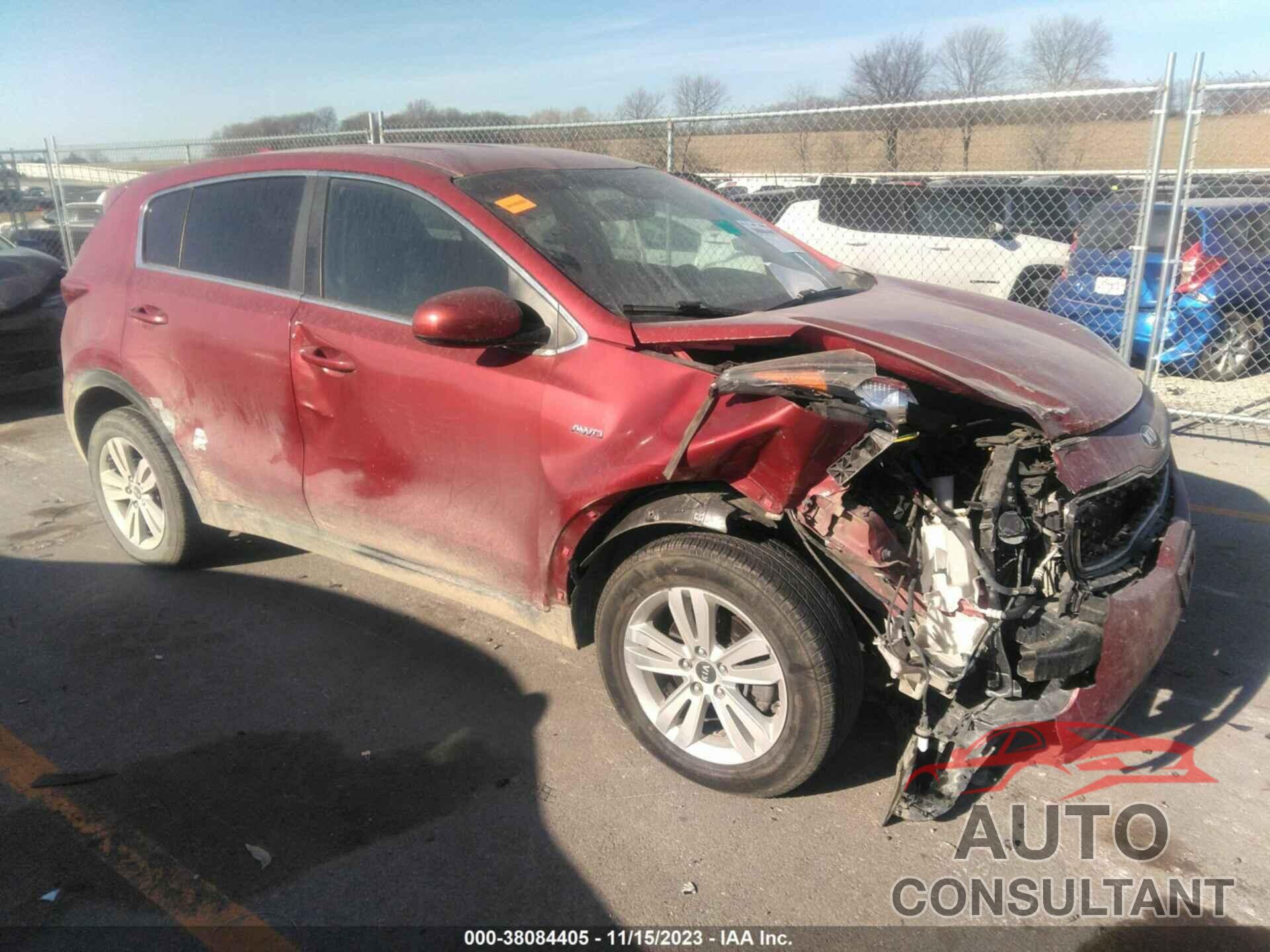 KIA SPORTAGE 2018 - KNDPMCACXJ7424002