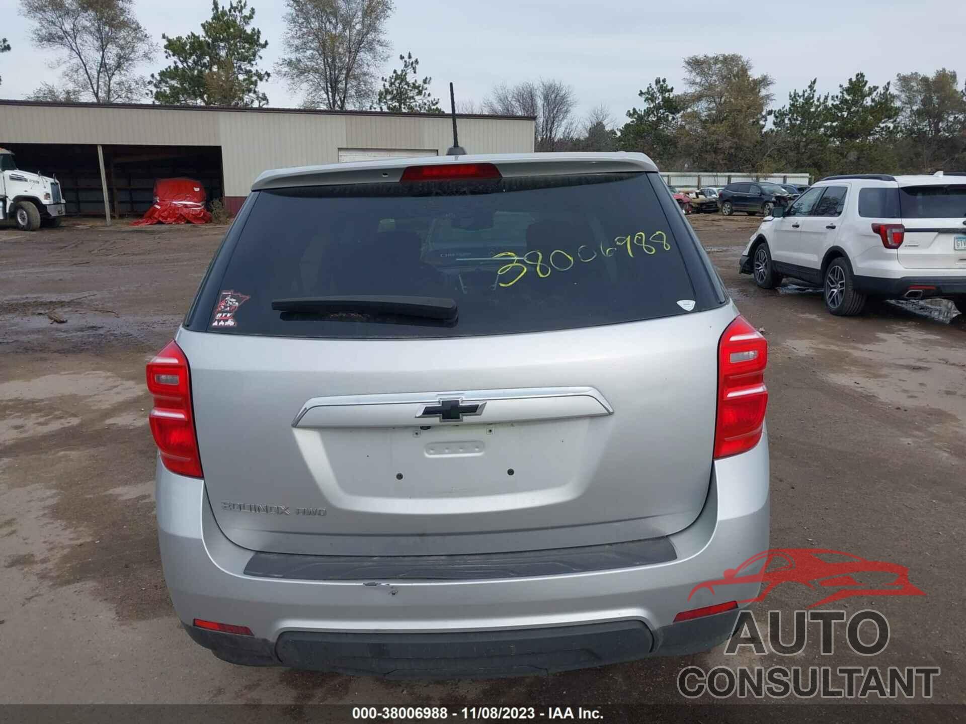 CHEVROLET EQUINOX 2017 - 2GNFLEEK5H6270392