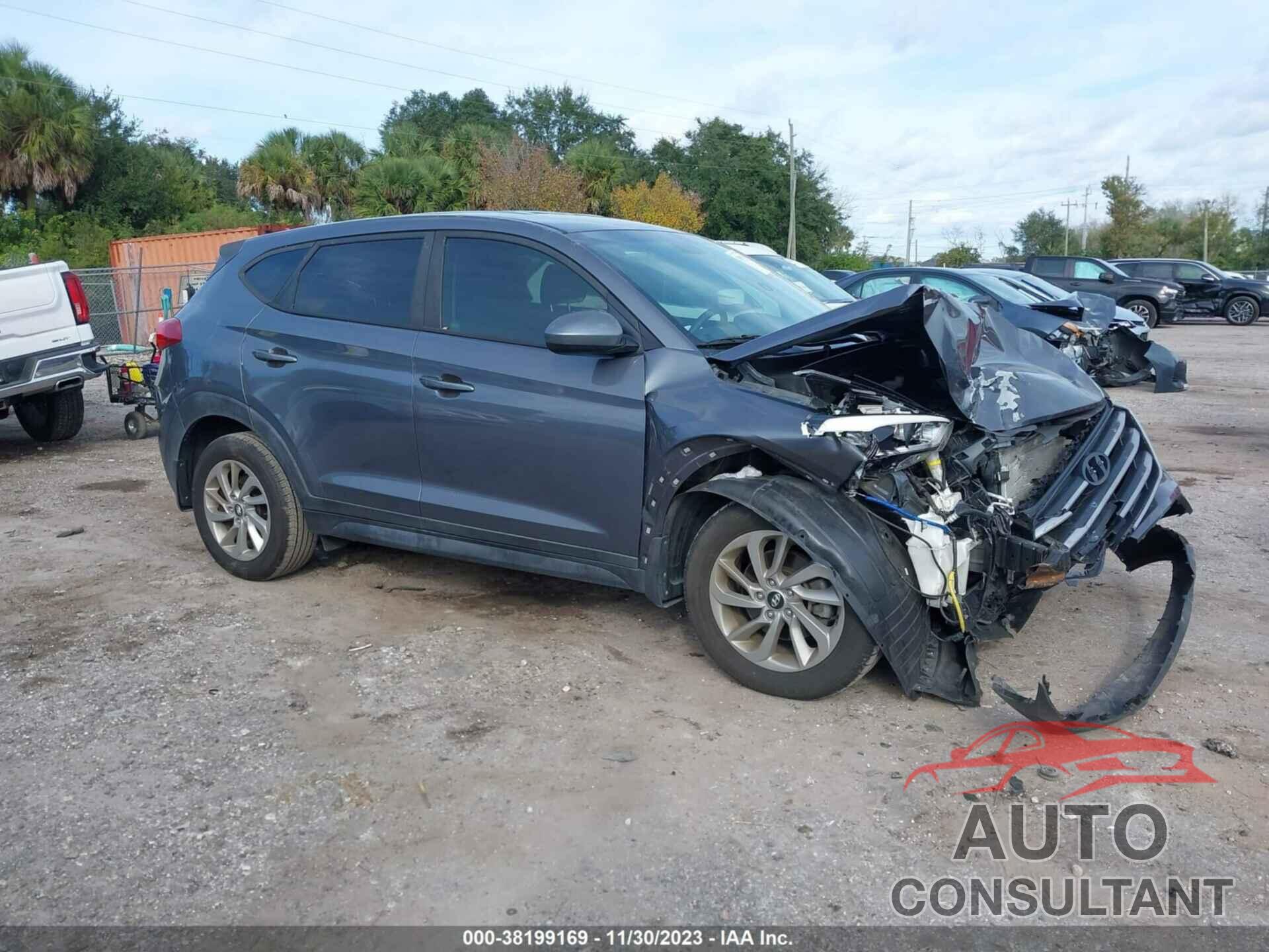 HYUNDAI TUCSON 2017 - KM8J23A42HU578537