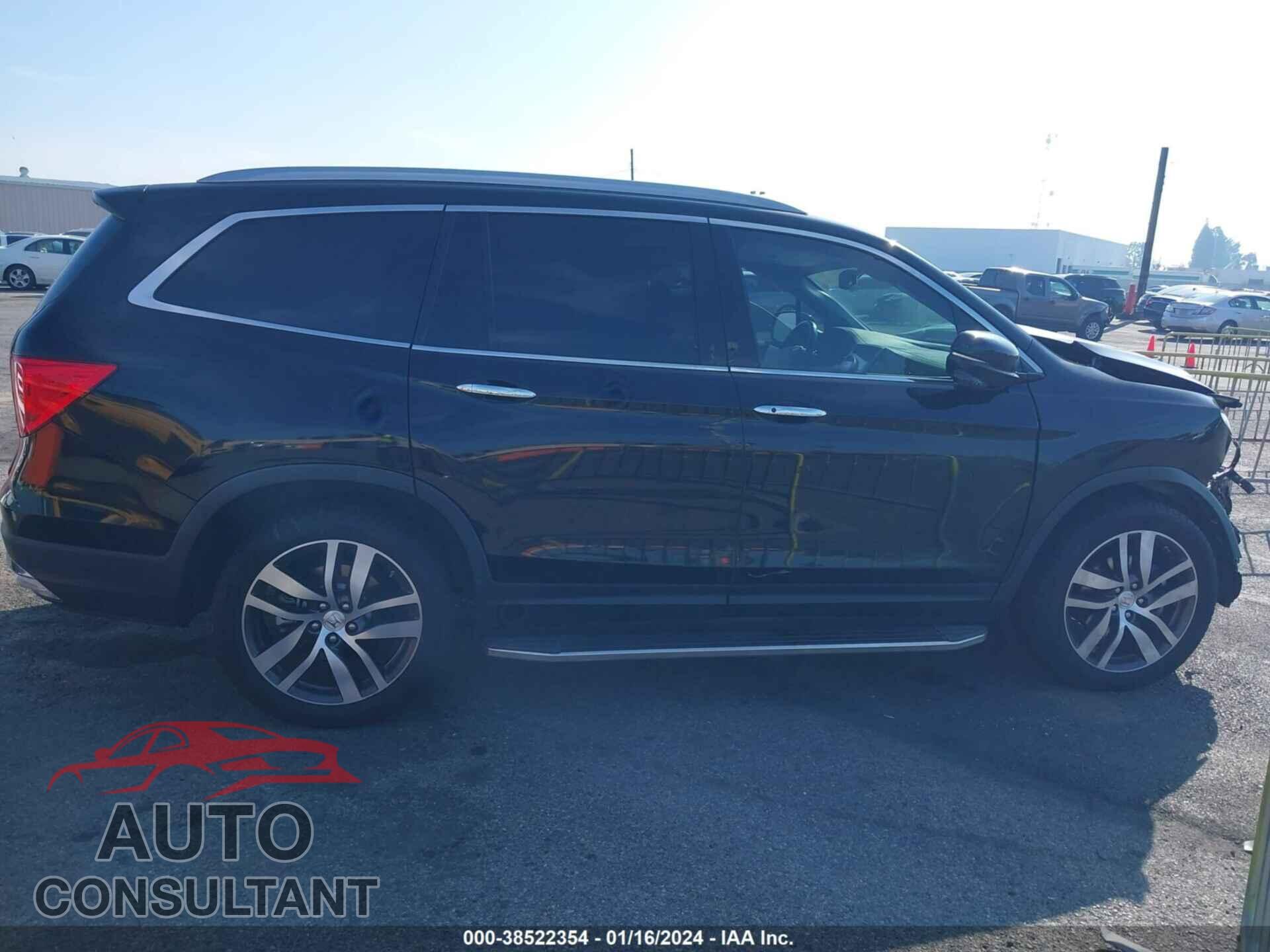 HONDA PILOT 2017 - 5FNYF5H92HB014738