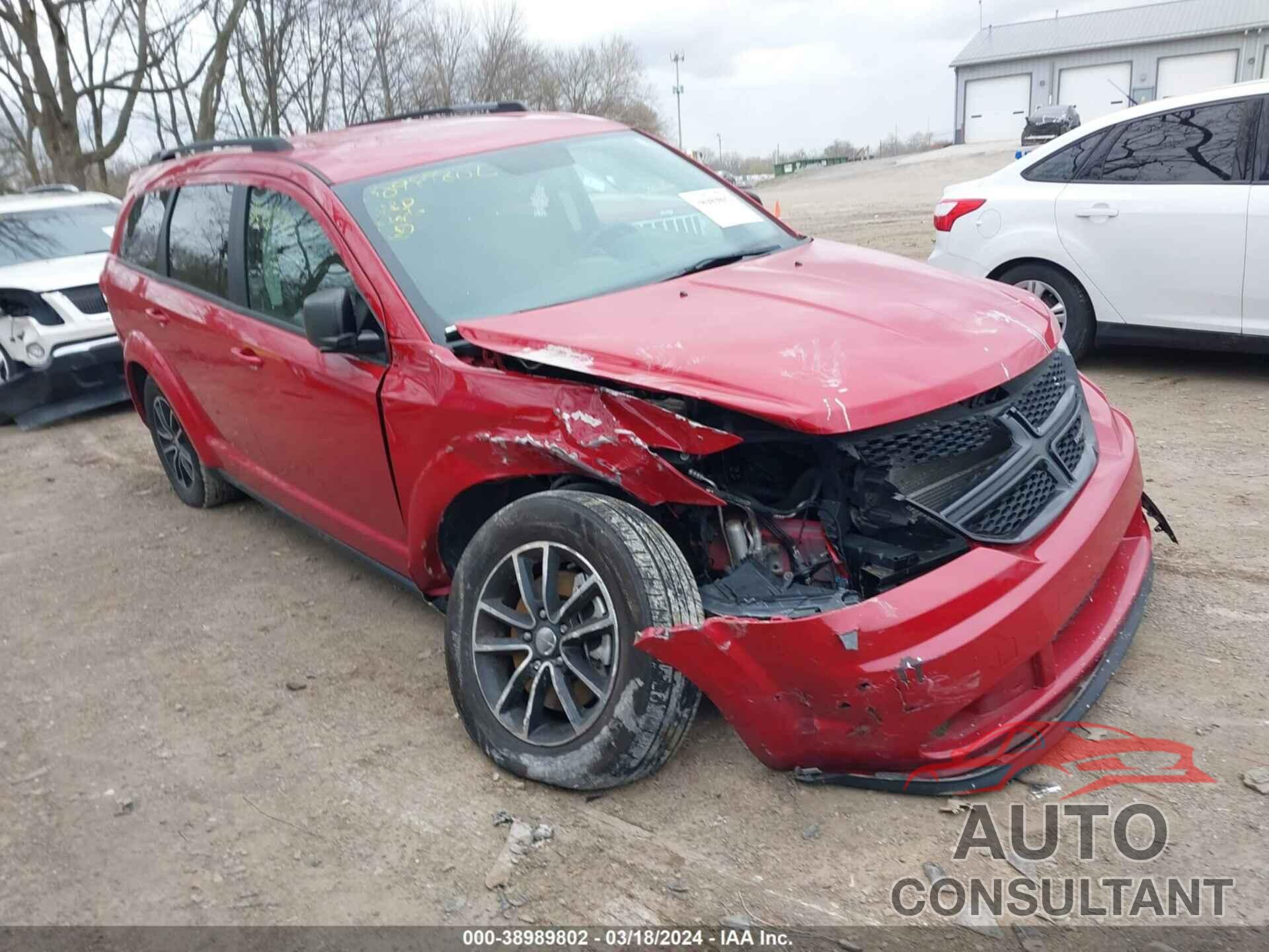 DODGE JOURNEY 2017 - 3C4PDDAG1HT615953
