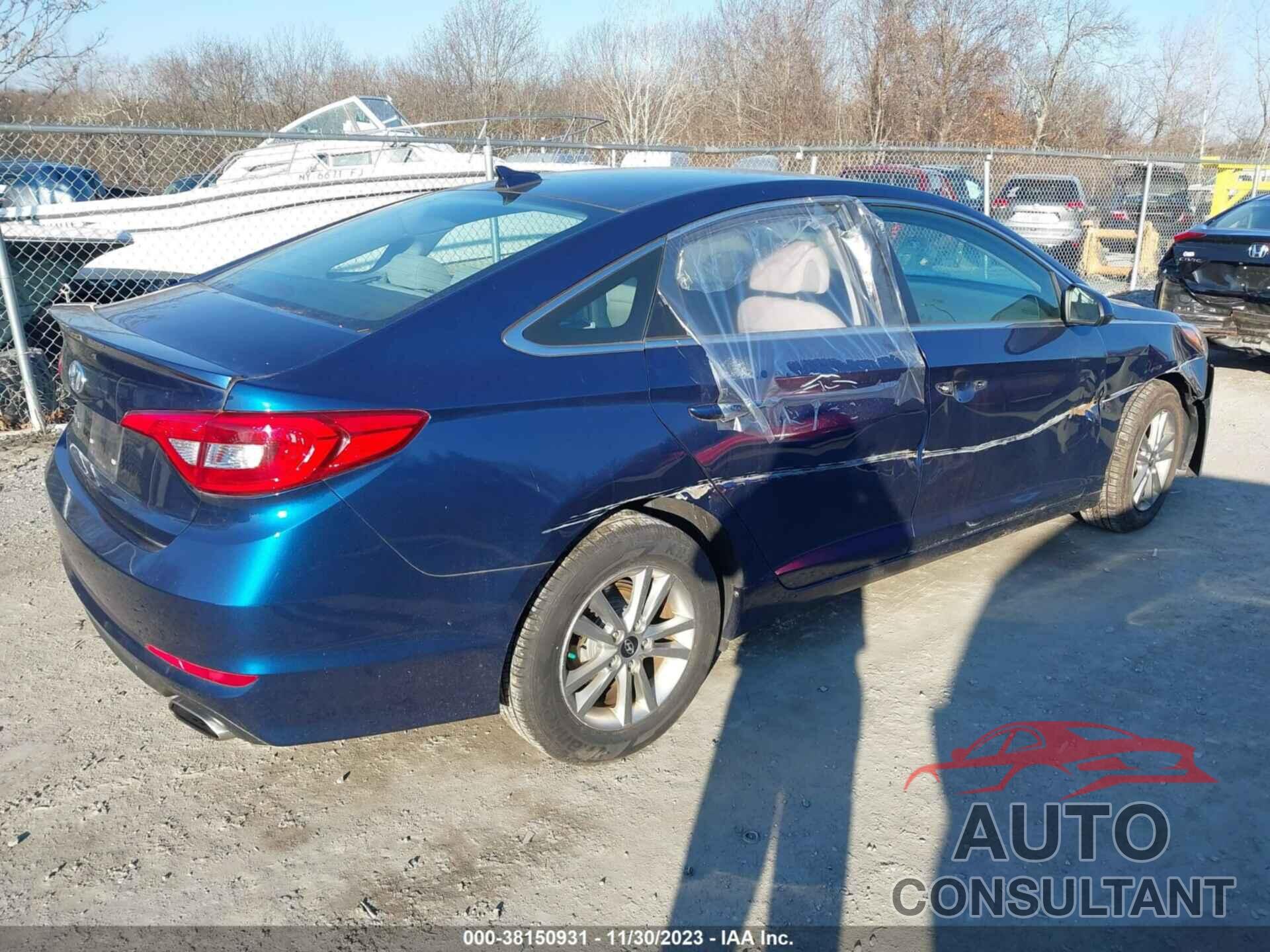 HYUNDAI SONATA 2016 - 5NPE24AF3GH311753