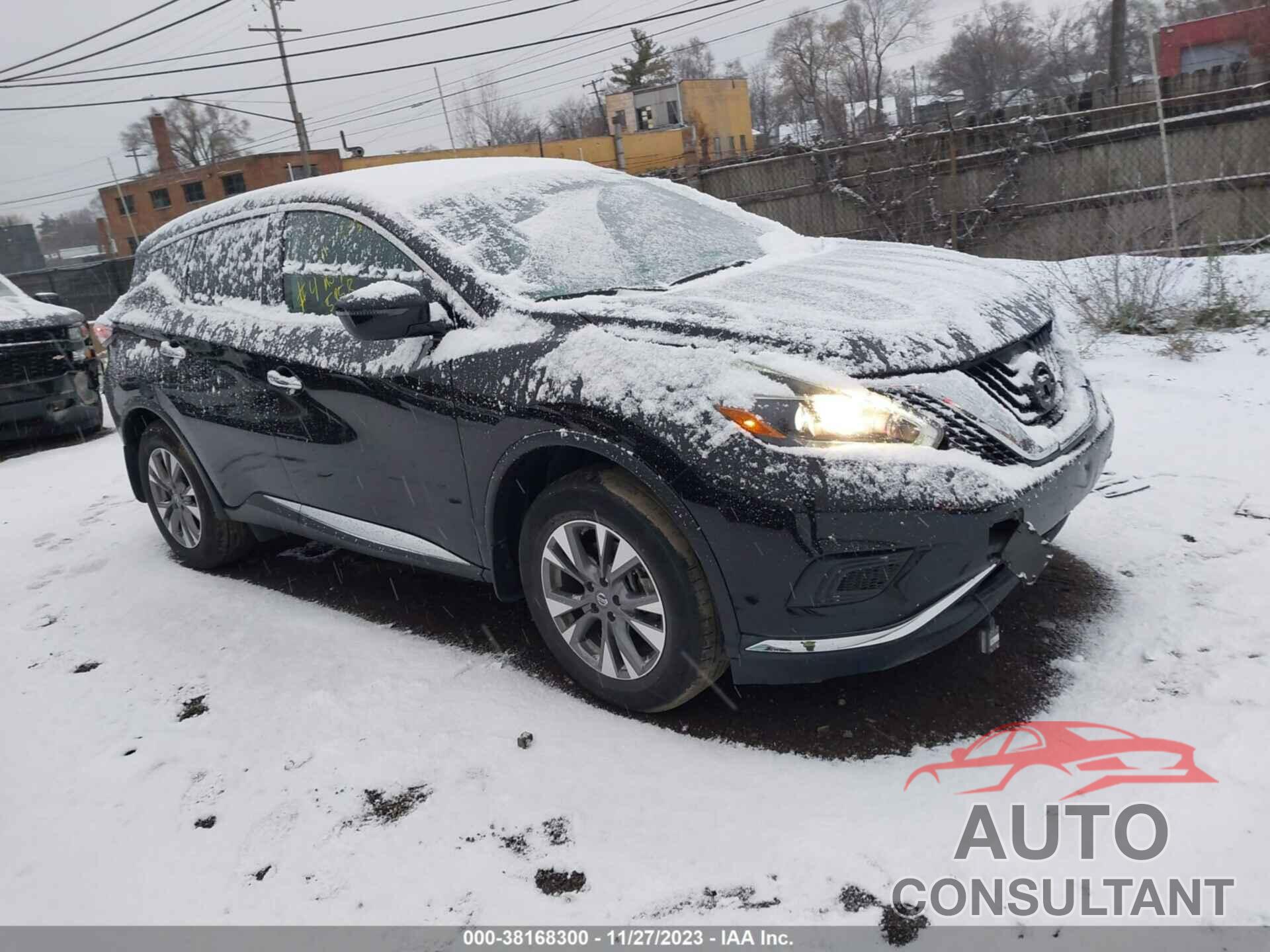 NISSAN MURANO 2018 - 5N1AZ2MG0JN175958