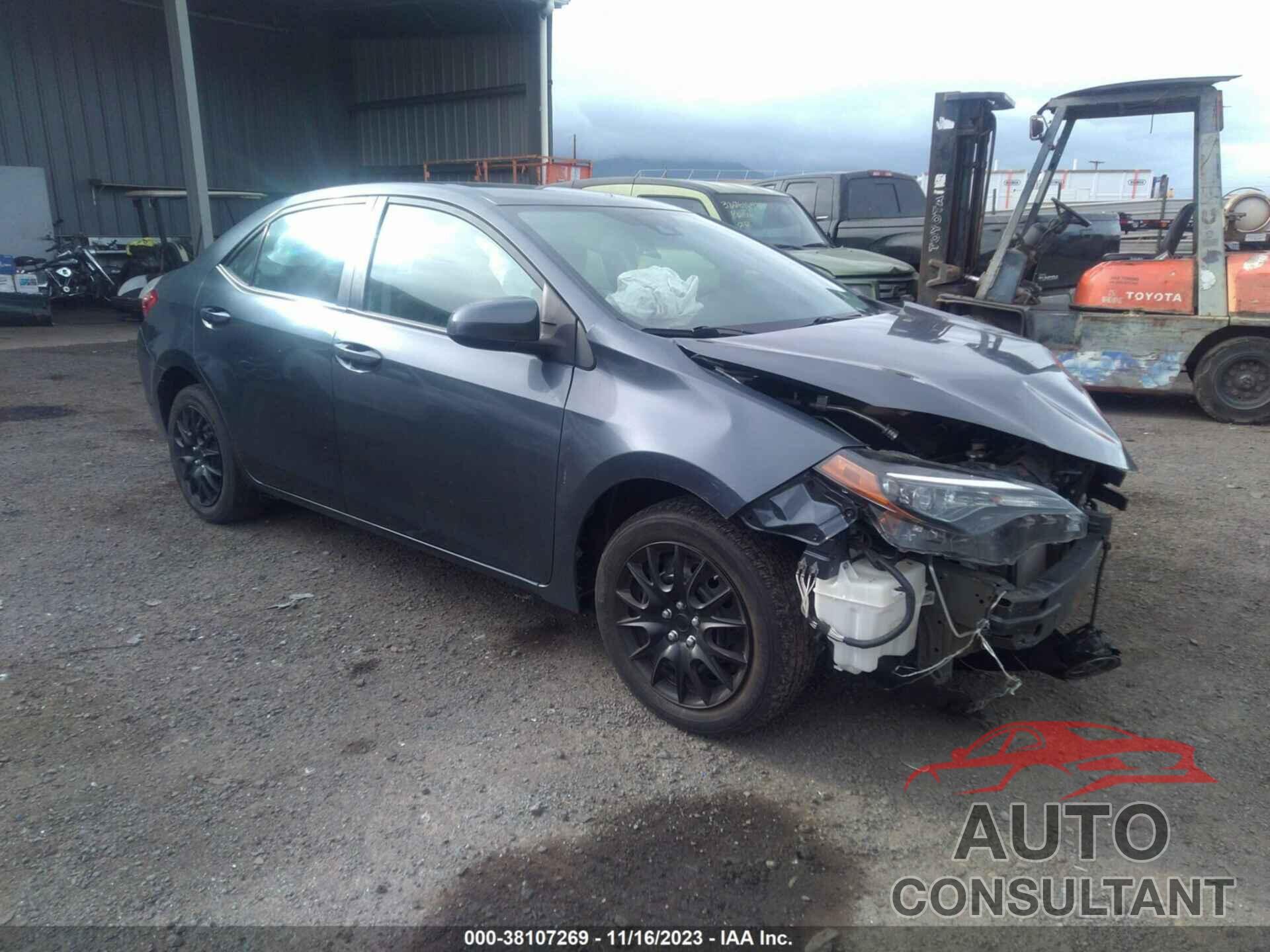 TOYOTA COROLLA 2019 - 5YFBURHE4KP907327