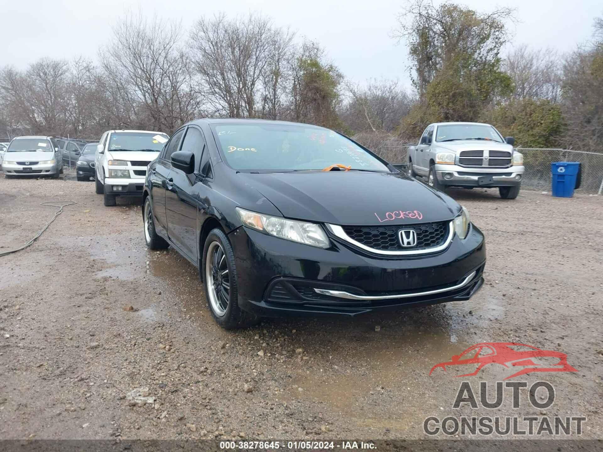 HONDA CIVIC 2015 - 19XFB2F57FE078357