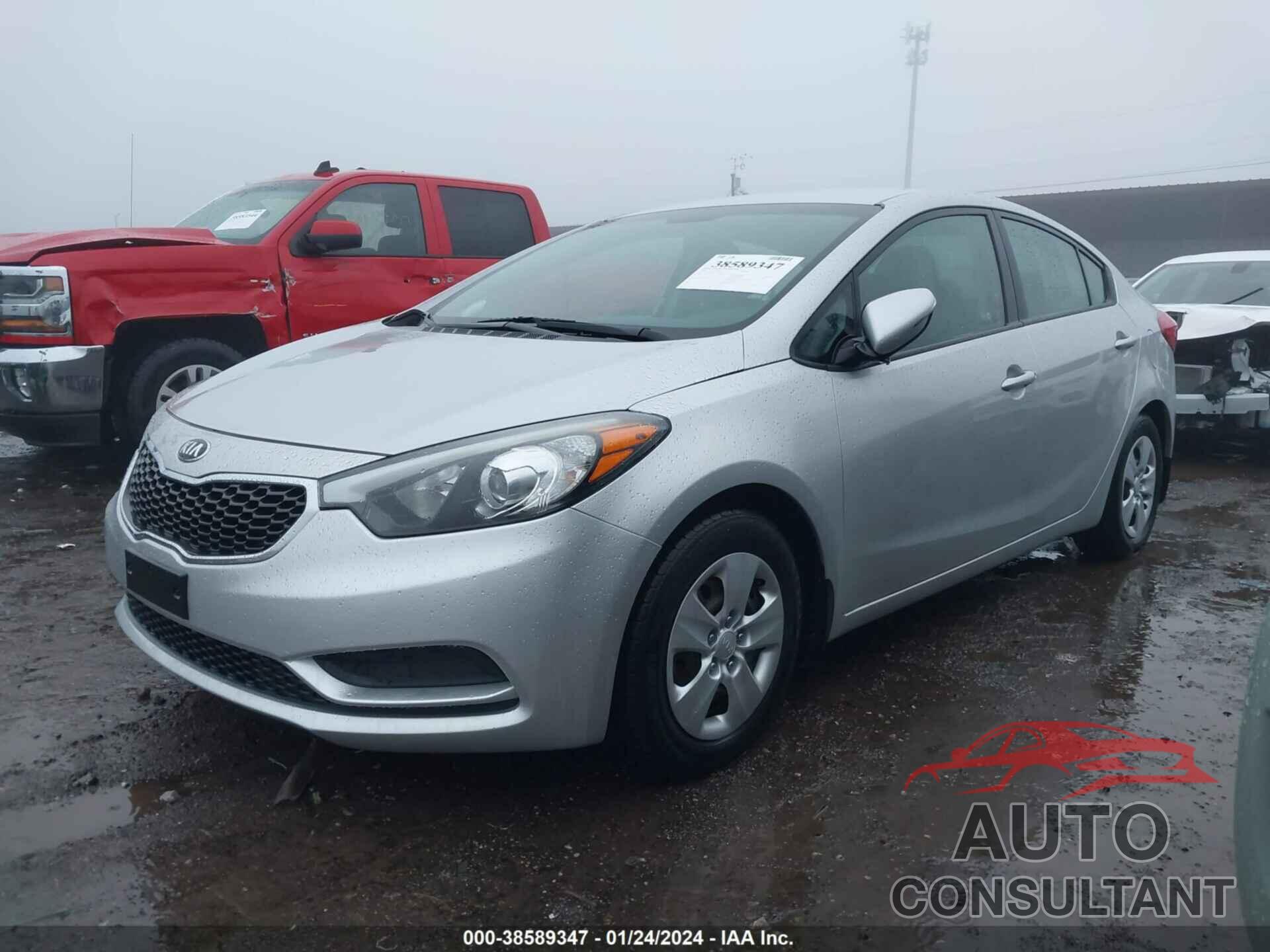 KIA FORTE 2016 - KNAFX4A68G5527259