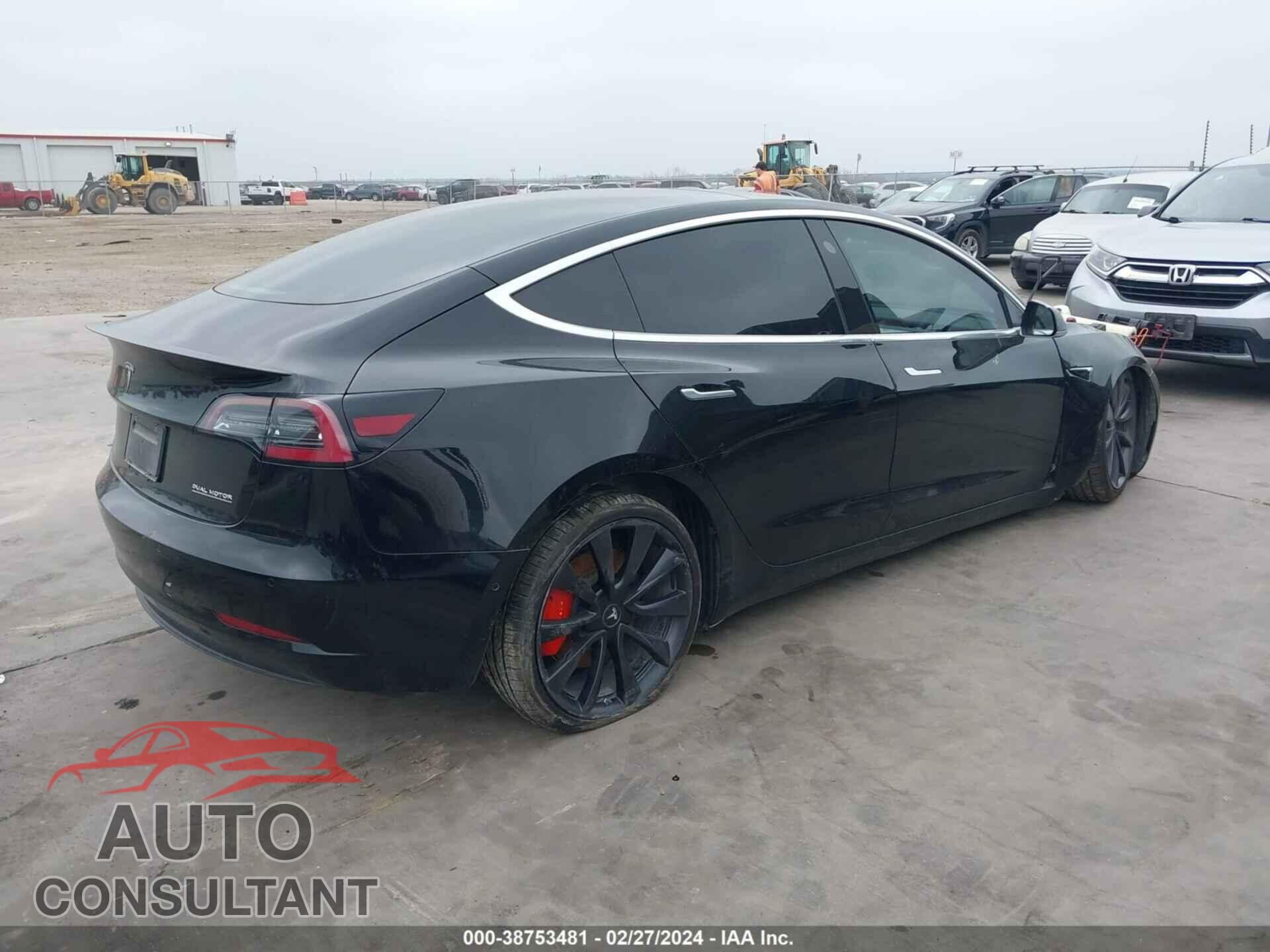 TESLA MODEL 3 2020 - 5YJ3E1EC9LF603333