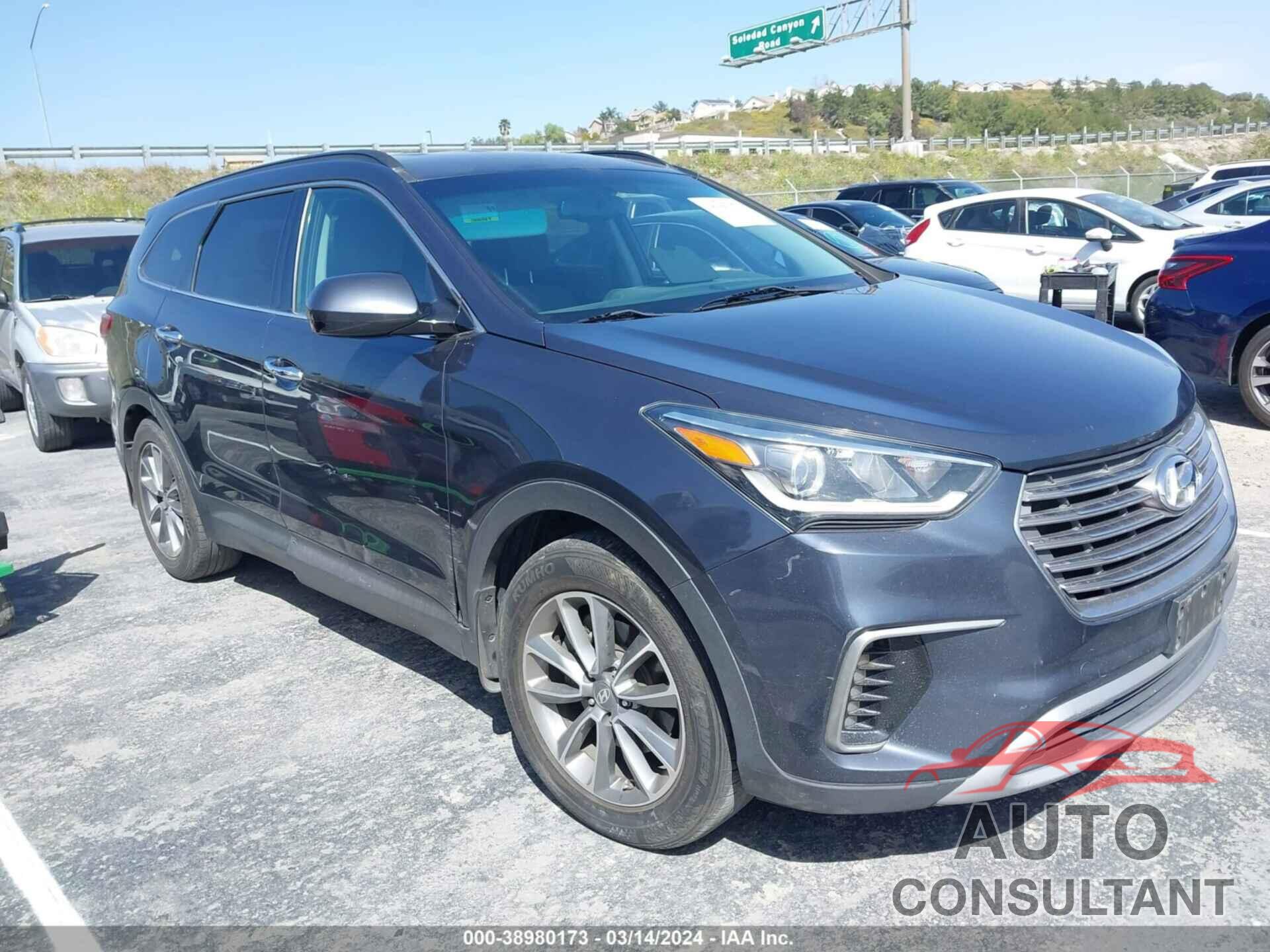 HYUNDAI SANTA FE 2018 - KM8SM4HF1JU271524