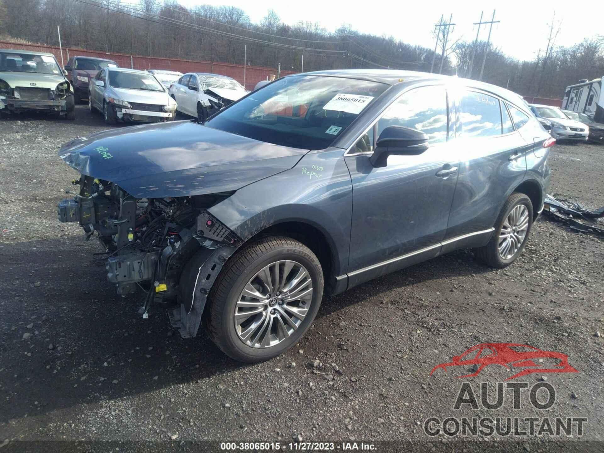 TOYOTA VENZA 2022 - JTEAAAAH8NJ100839