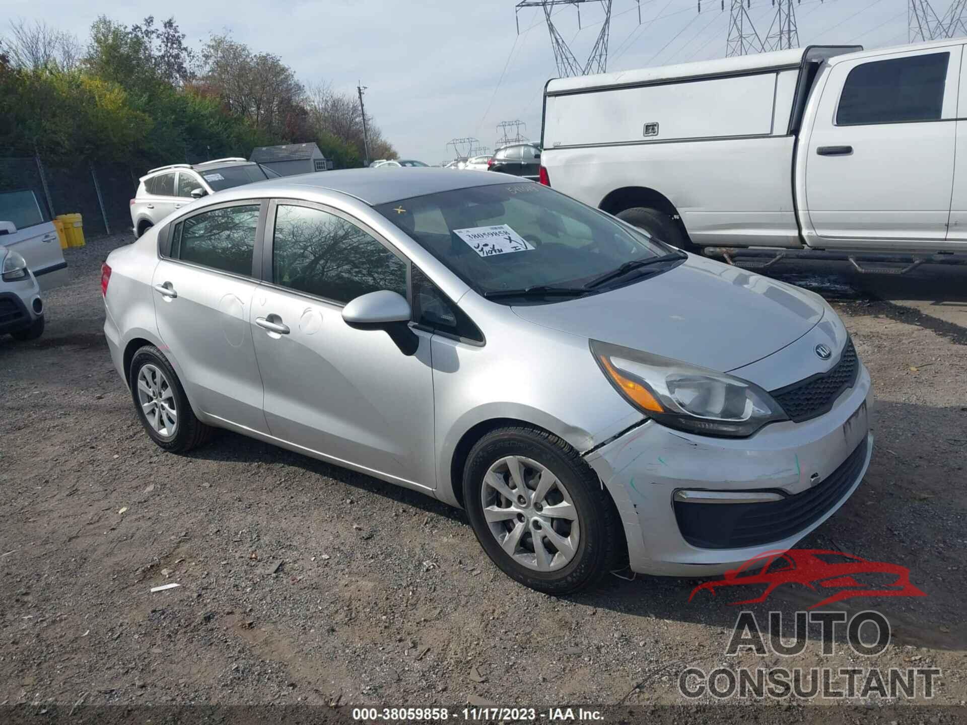 KIA RIO 2016 - KNADM4A33G6541019