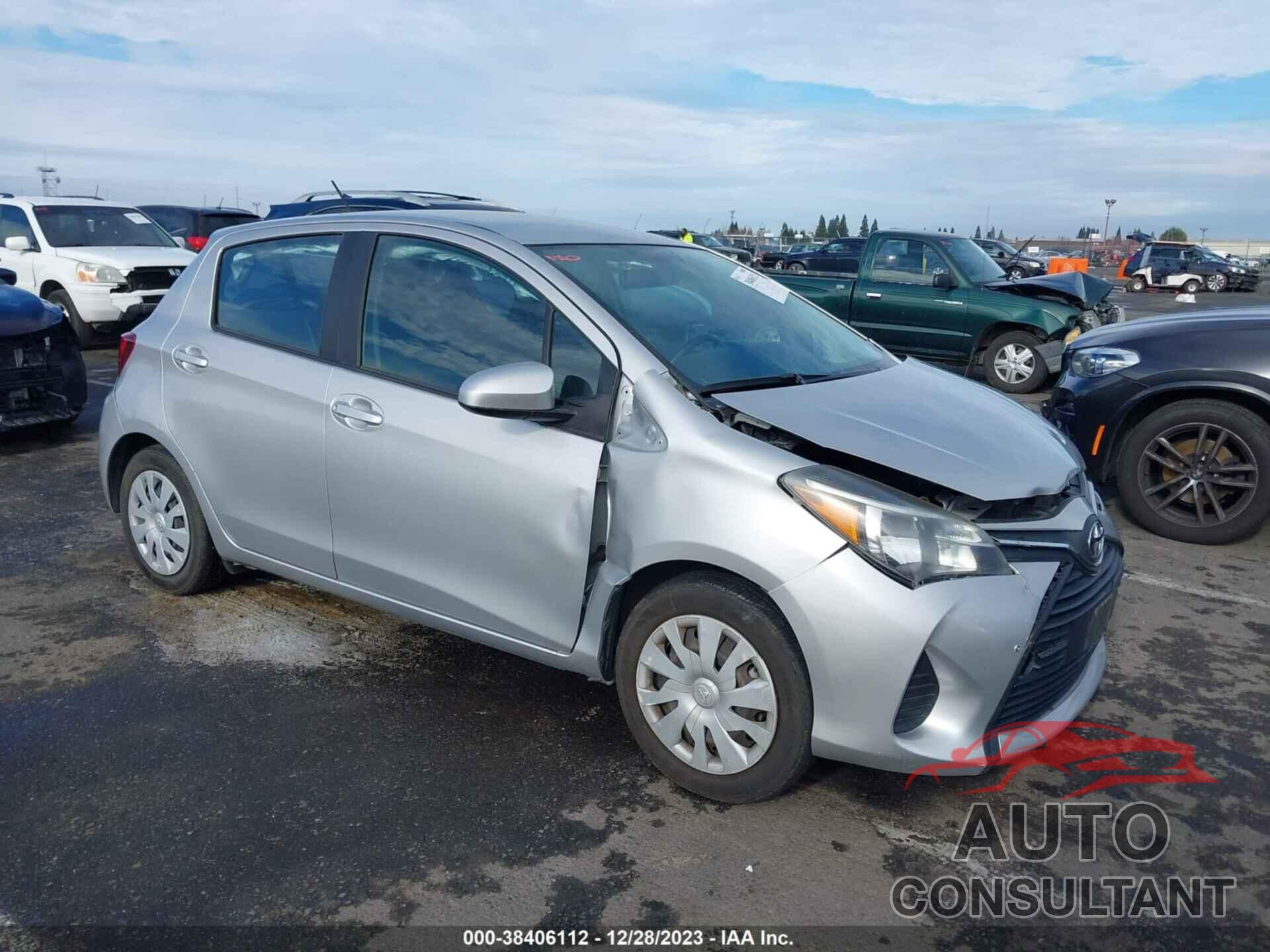 TOYOTA YARIS 2016 - VNKKTUD3XGA069382