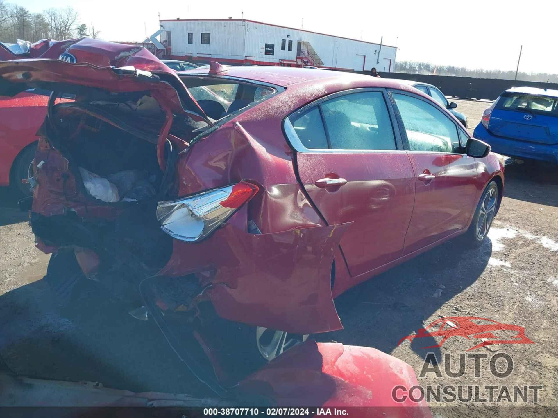 KIA FORTE 2016 - KNAFZ4A80G5447787