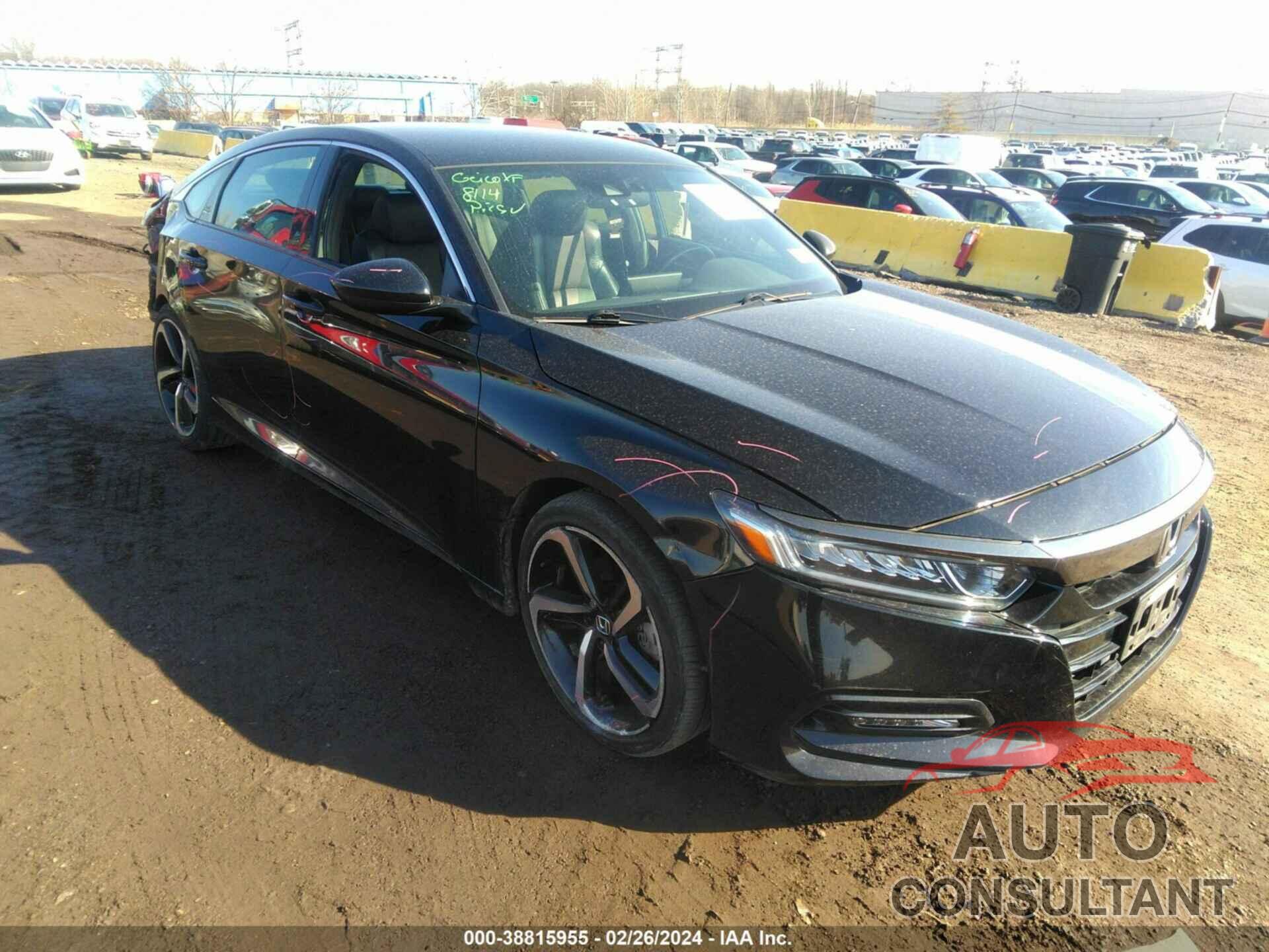 HONDA ACCORD 2018 - 1HGCV1F37JA048114
