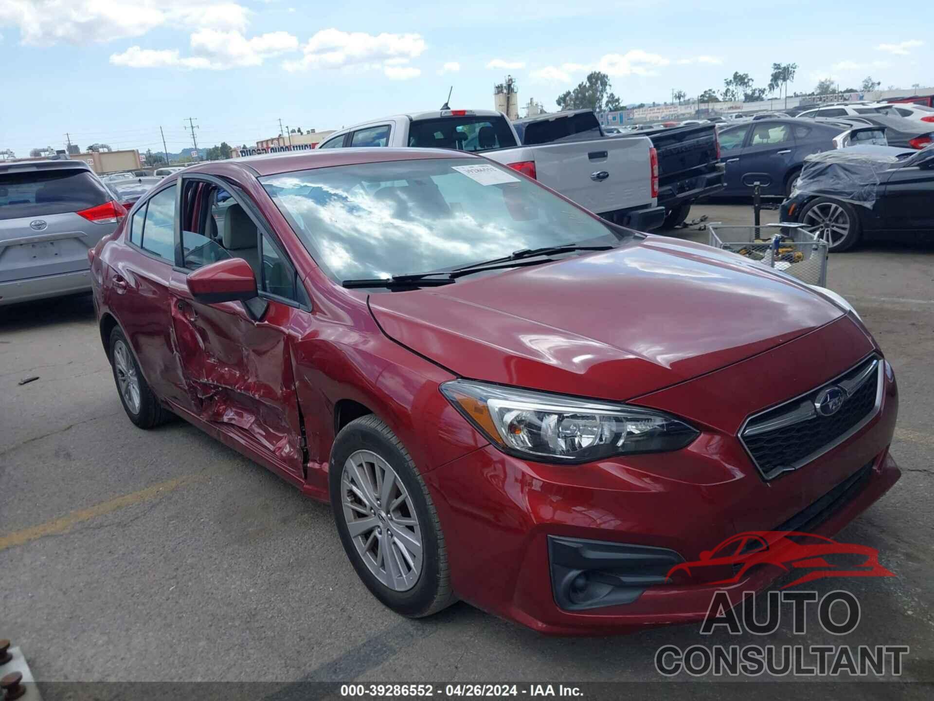 SUBARU IMPREZA 2017 - 4S3GKAB67H3623643