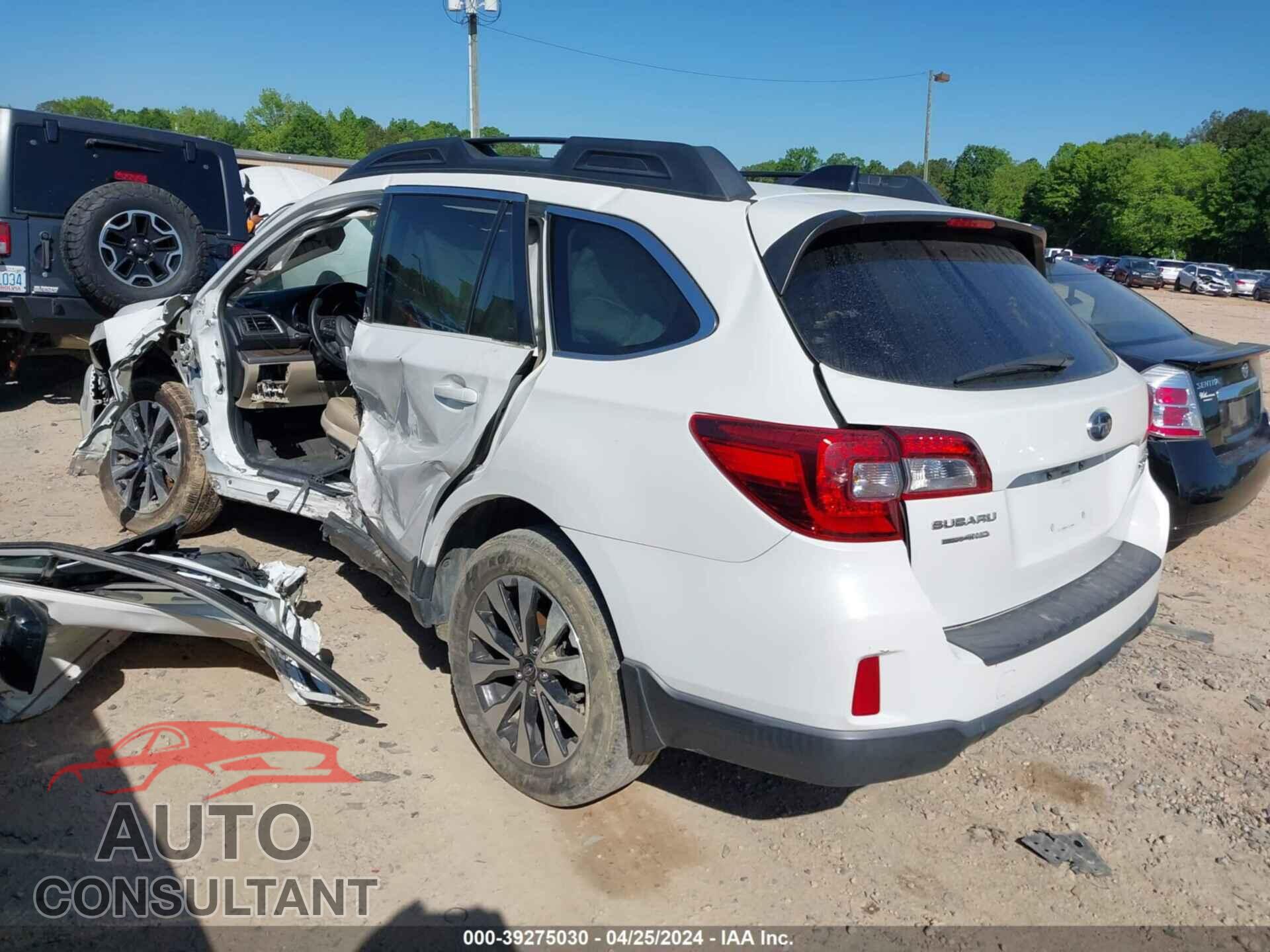 SUBARU OUTBACK 2016 - 4S4BSALC8G3240464