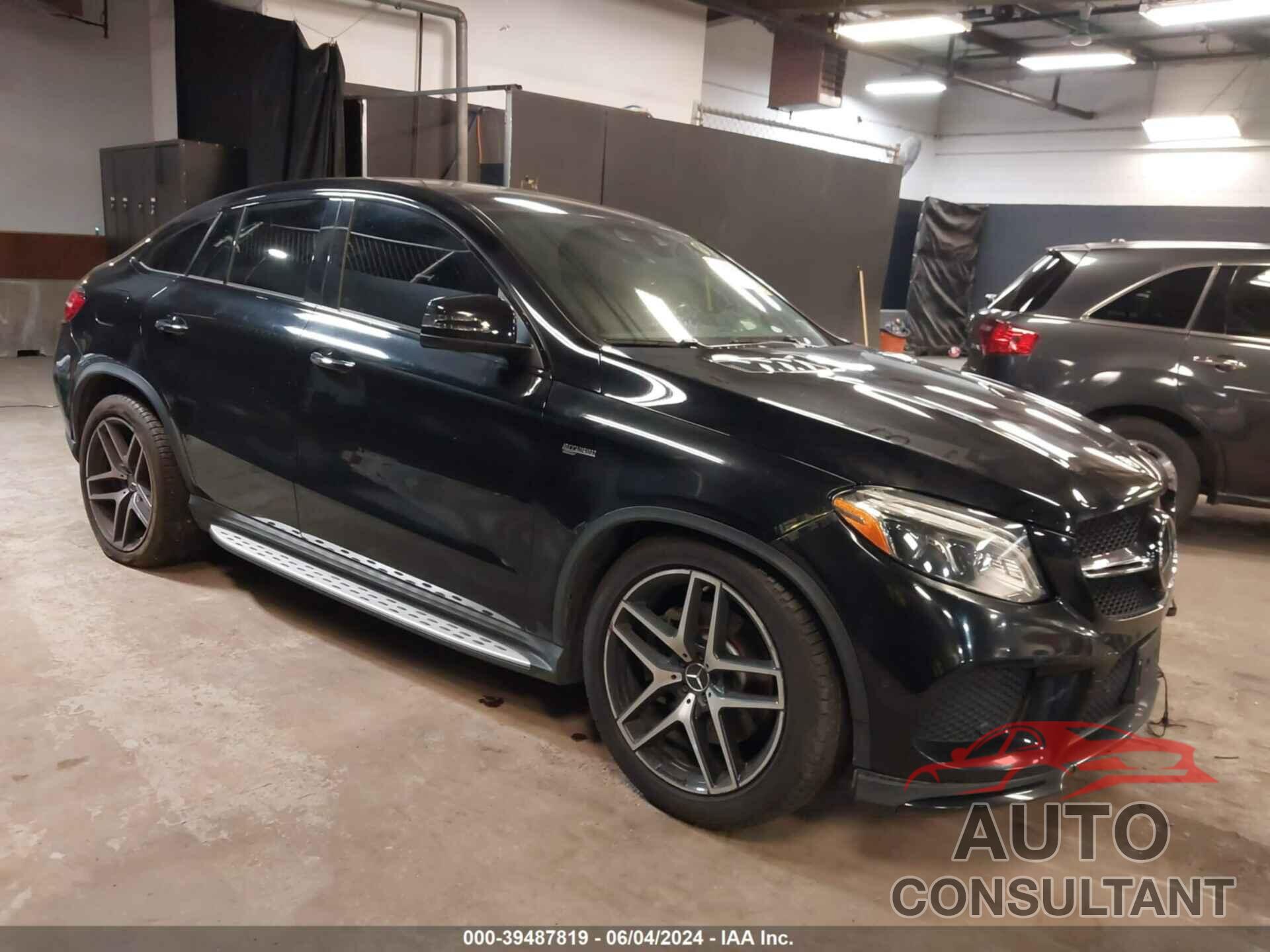 MERCEDES-BENZ AMG GLE 43 COUPE 2019 - 4JGED6EB8KA138210