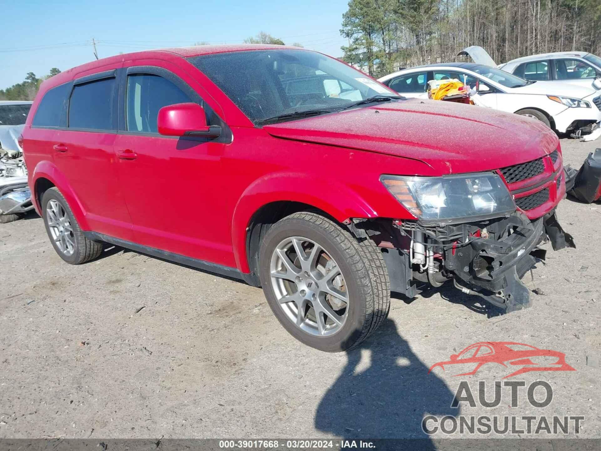 DODGE JOURNEY 2018 - 3C4PDCEG7JT346609
