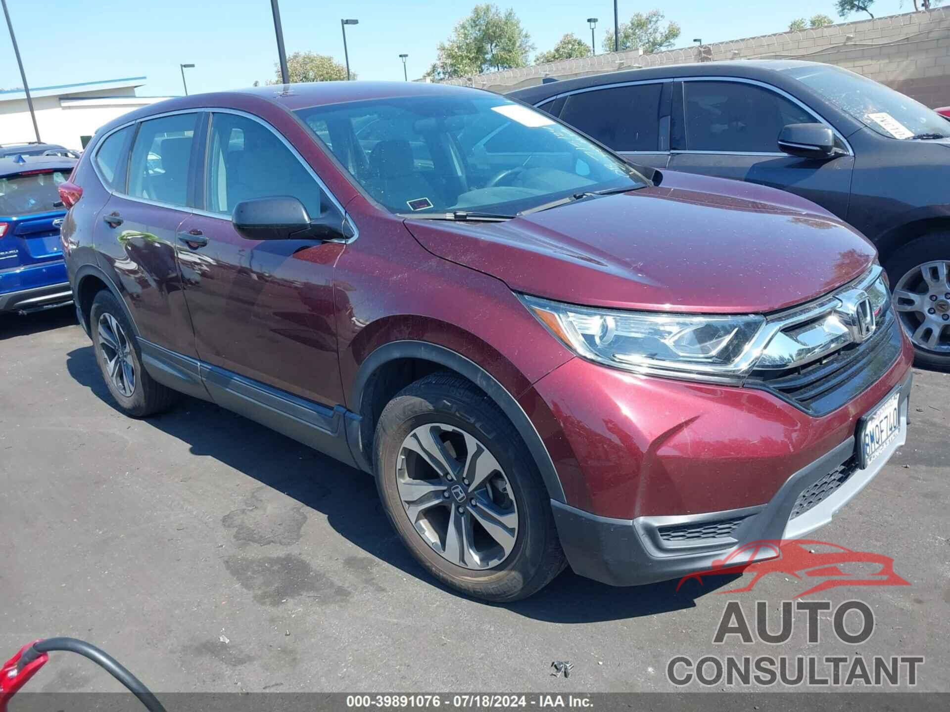 HONDA CR-V 2019 - 2HKRW5H30KH415438