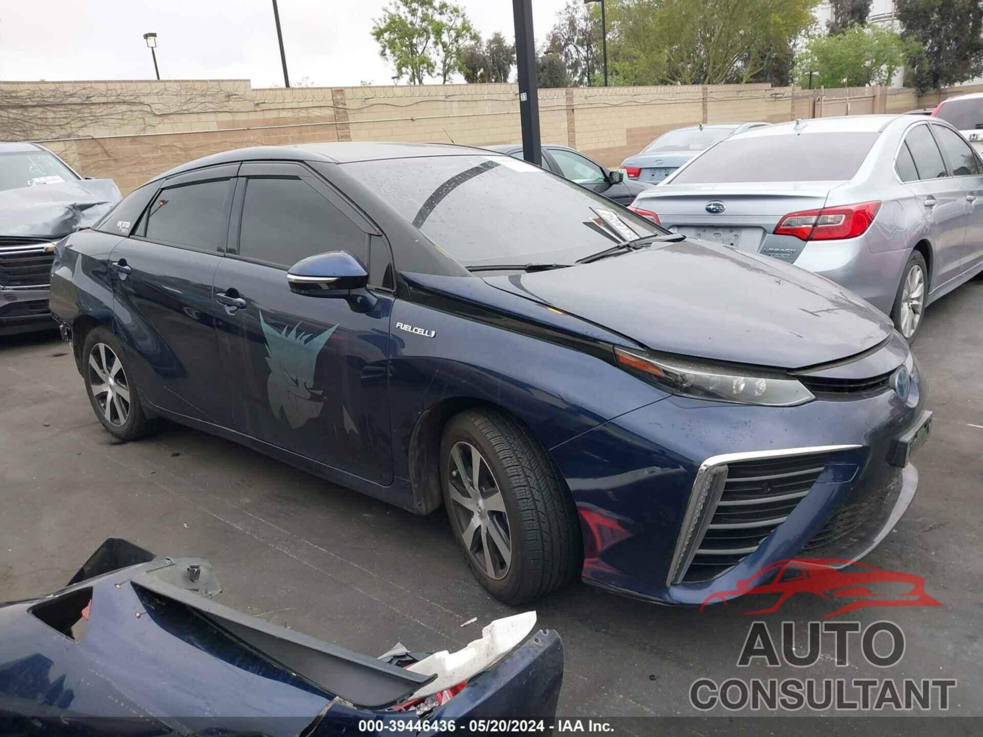 TOYOTA MIRAI 2016 - JTDBVRBD1GA000382