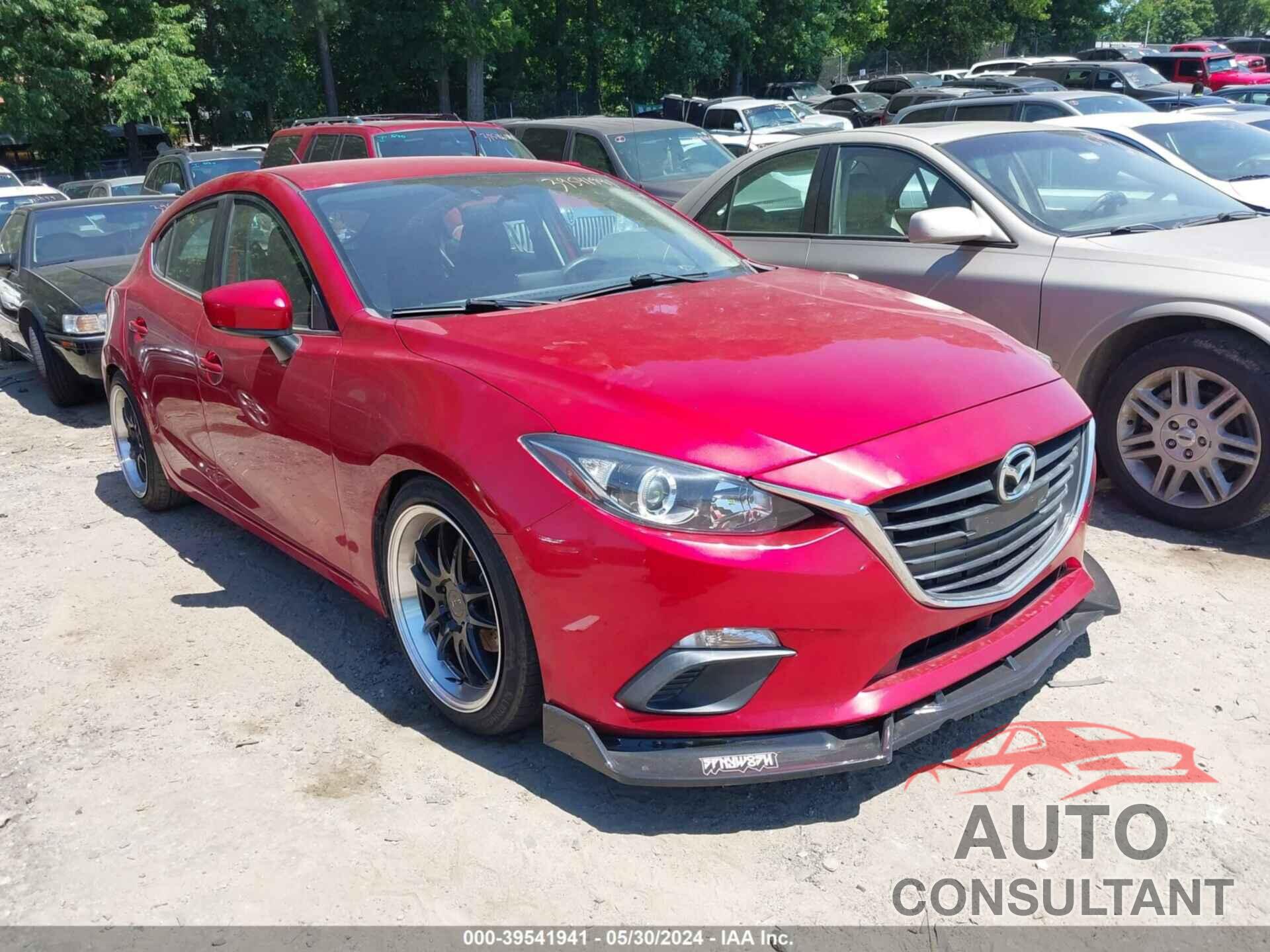 MAZDA MAZDA3 2016 - 3MZBM1K71GM261249