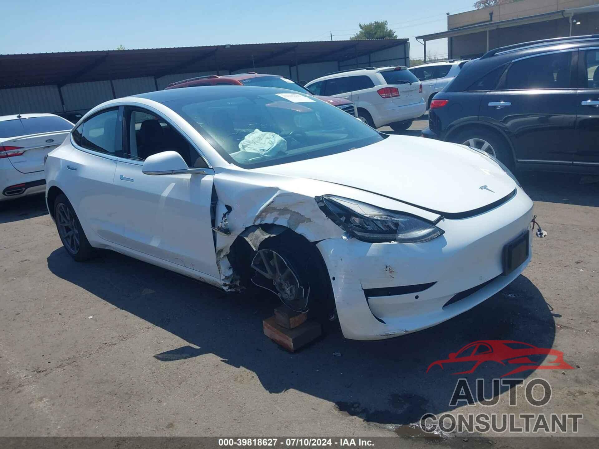 TESLA MODEL 3 2019 - 5YJ3E1EB5KF452948