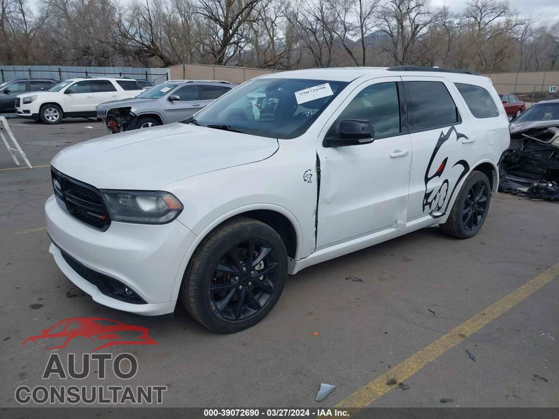 DODGE DURANGO 2017 - 1C4SDJCT6HC692073