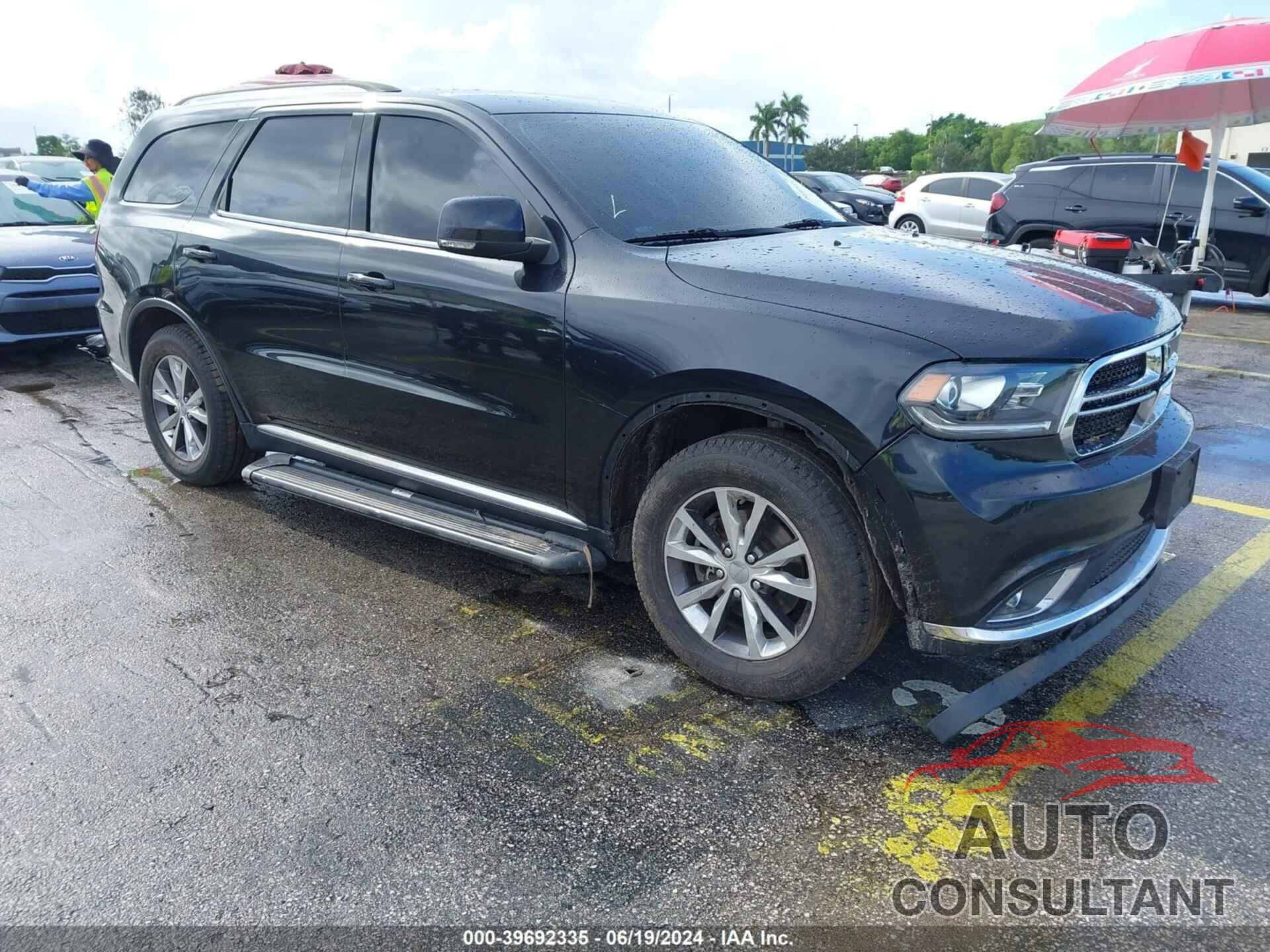 DODGE DURANGO 2016 - 1C4RDJDG2GC374983