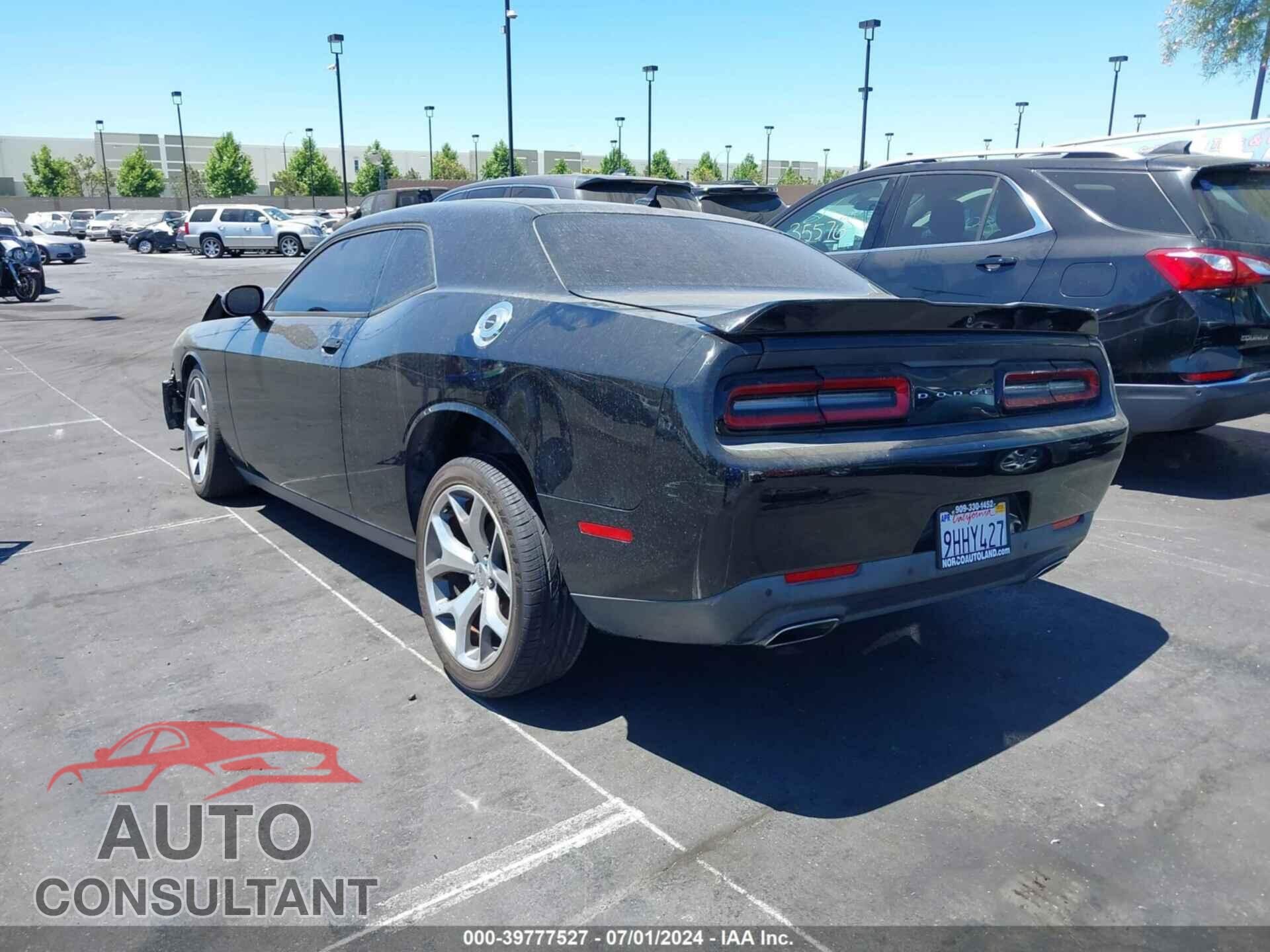 DODGE CHALLENGER 2016 - 2C3CDZAG9GH178193