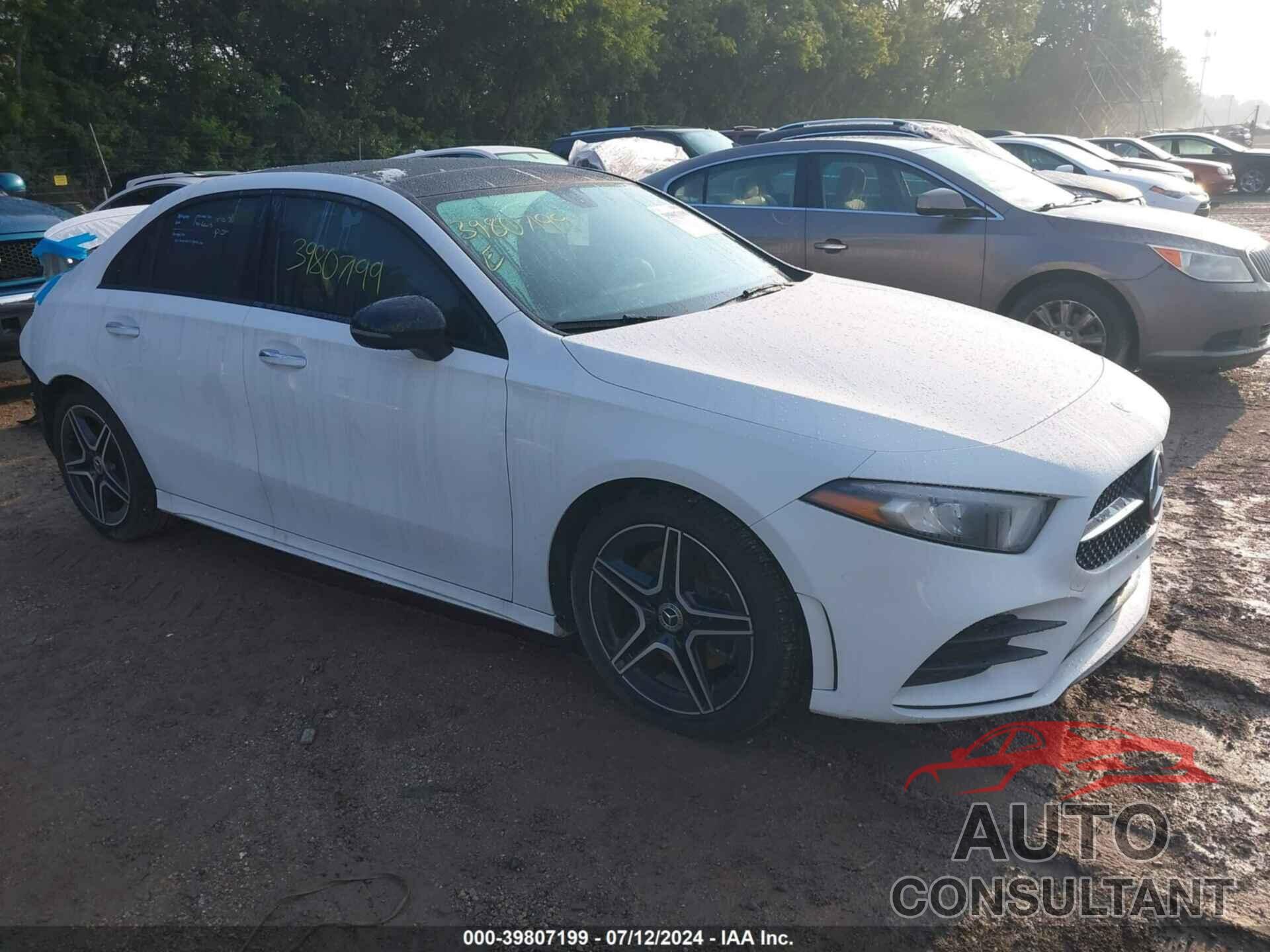 MERCEDES-BENZ A 220 2020 - W1K3G4FB3LJ222433