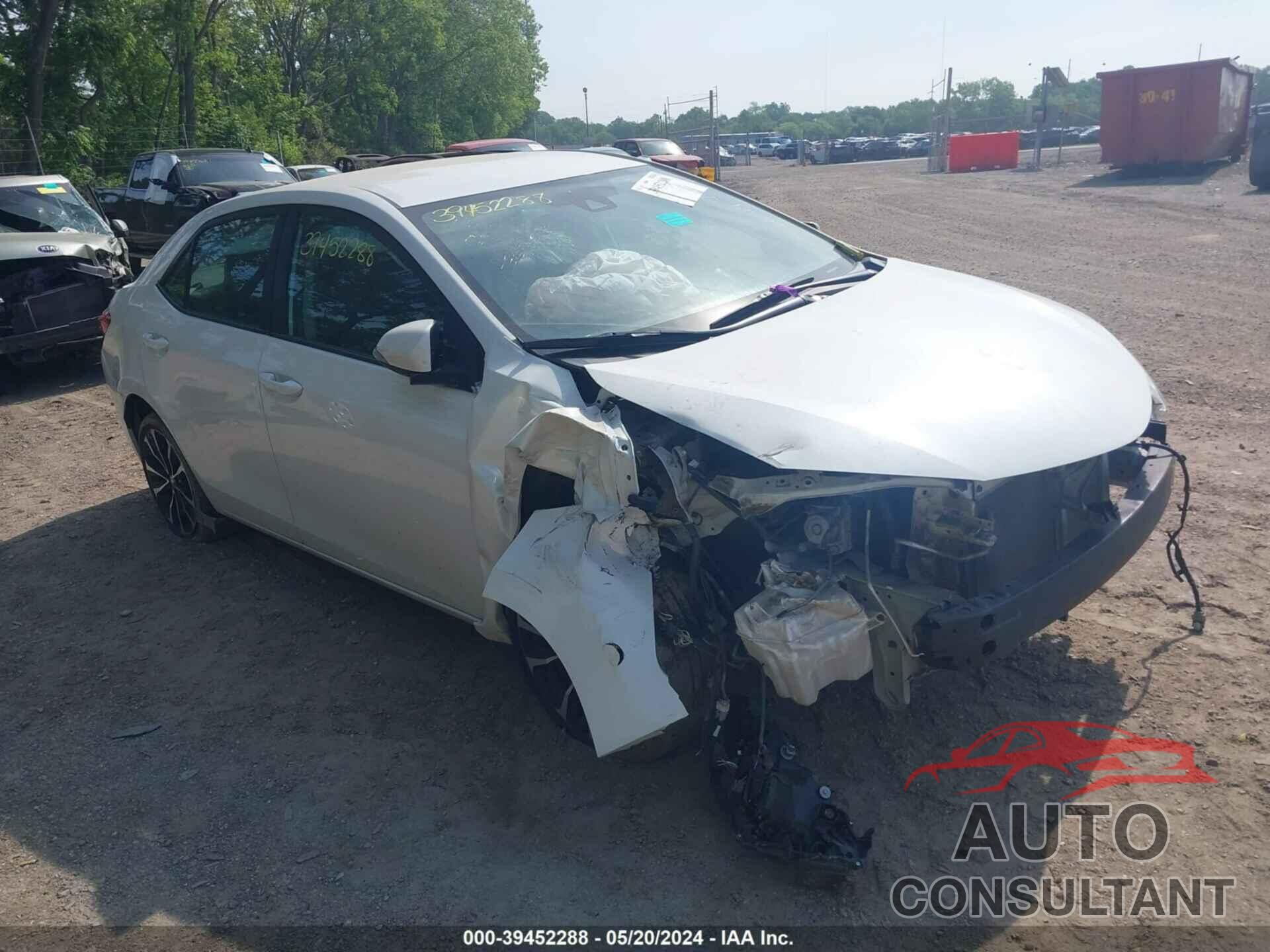 TOYOTA COROLLA 2018 - 5YFBURHE6JP758658