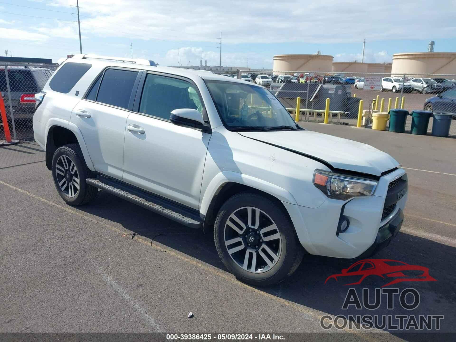 TOYOTA 4RUNNER 2019 - JTEZU5JR9K5201533