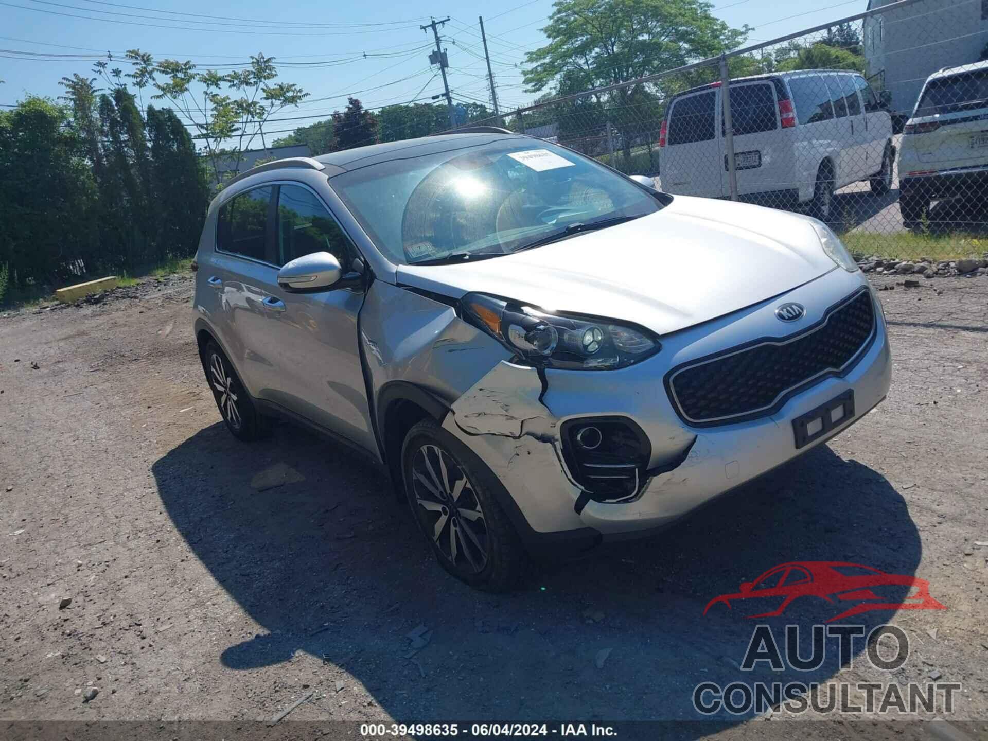 KIA SPORTAGE 2017 - KNDPNCACXH7293919